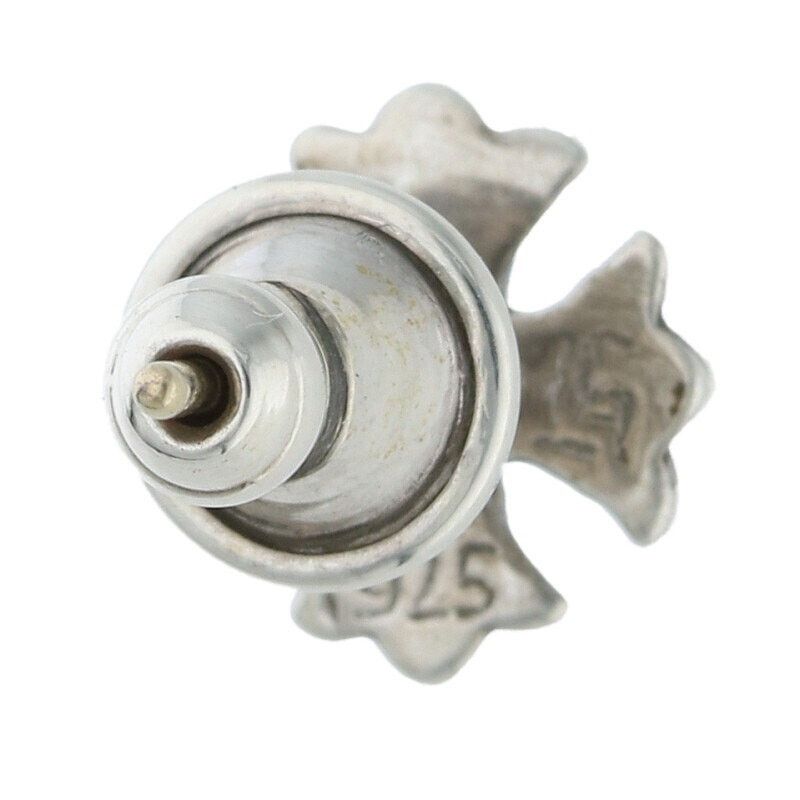 正規品 CHROME HEARTS No2 CH CROSS STUD Chrome hearts stud ch - Gem
