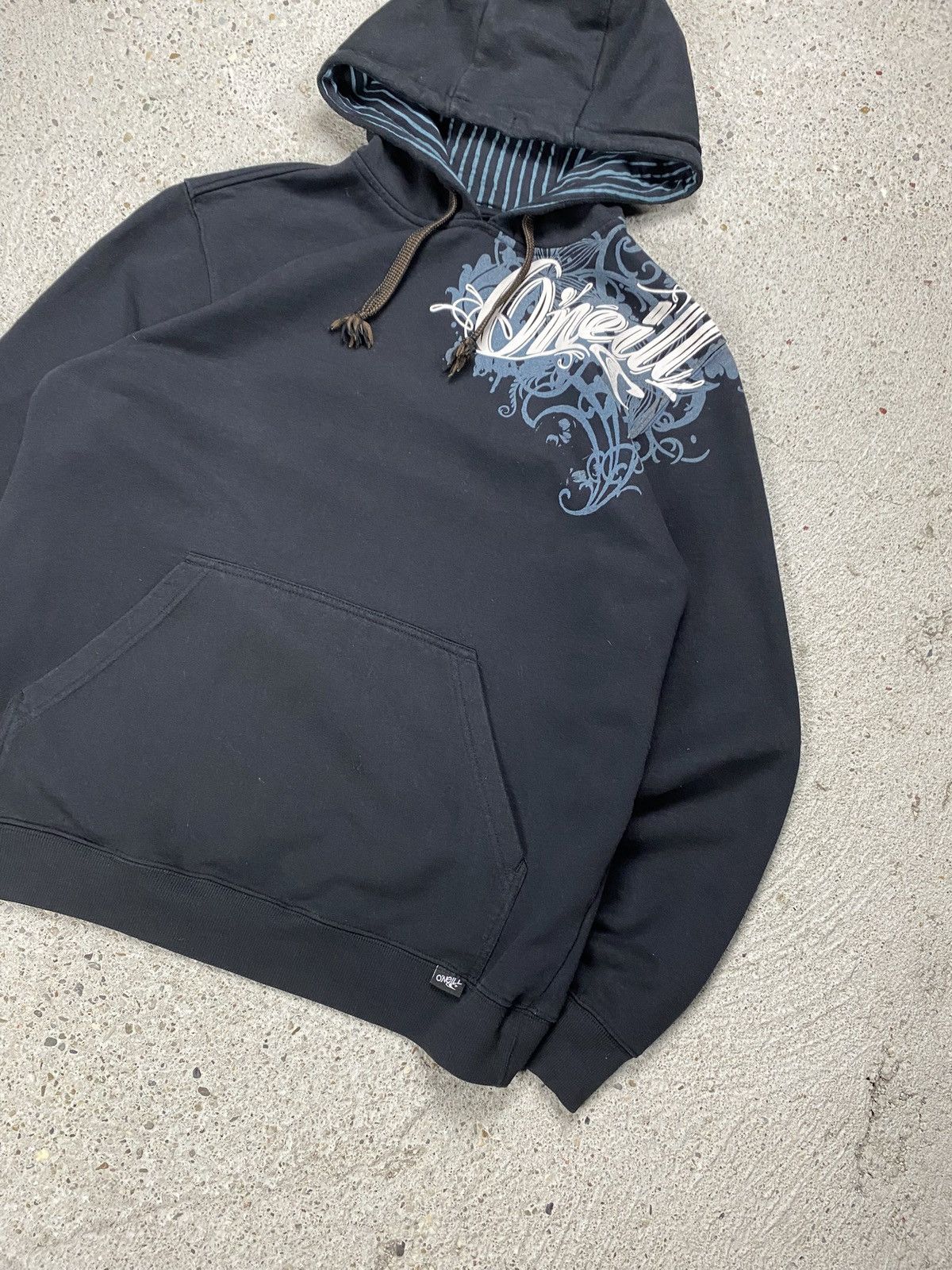 O'Neill Oneill hoodie tribal surf affliction black jnco Size US L / EU 52-54 / 3 - 3 Thumbnail
