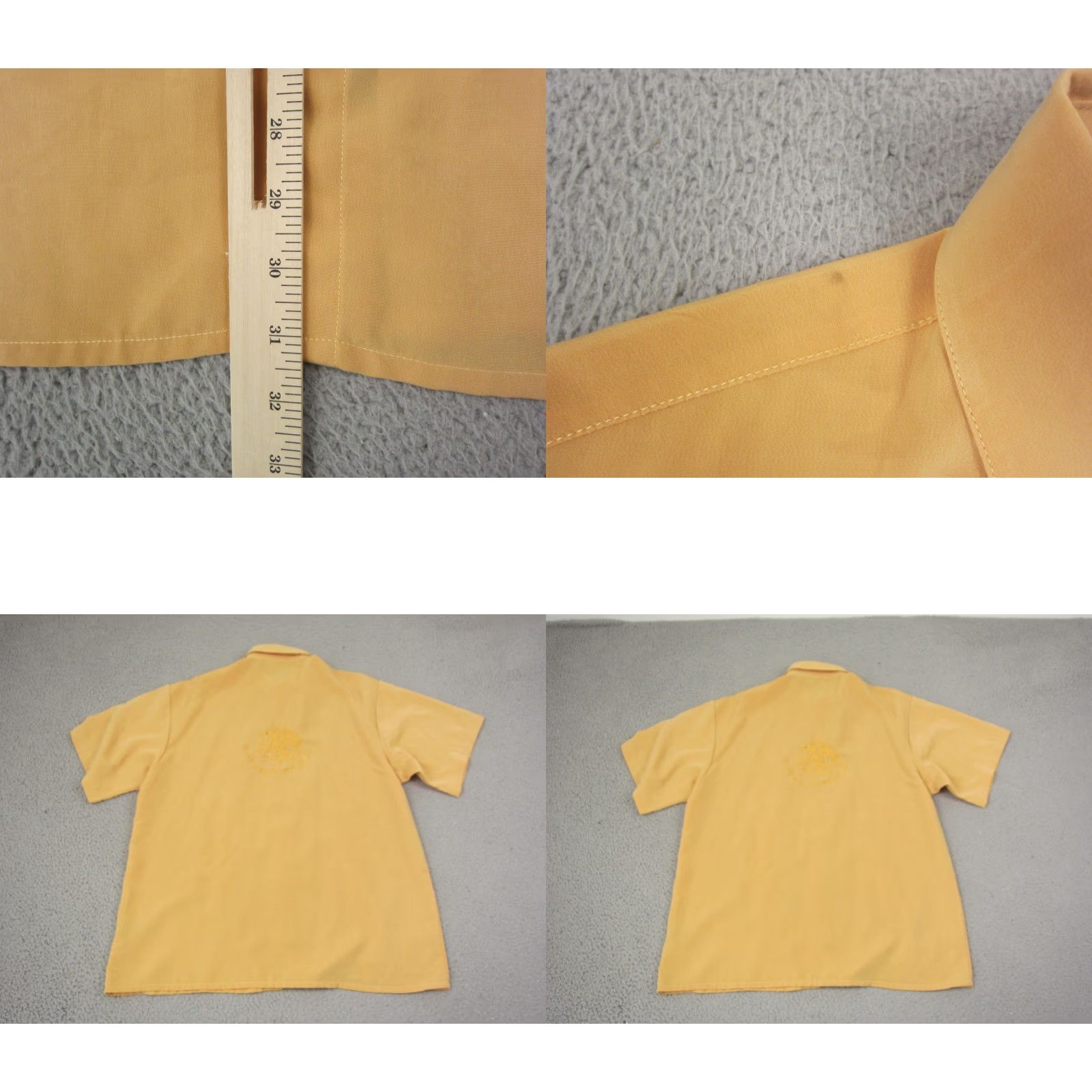 Vintage VINTAGE Saxifon Shirt Mens Adult M Yellow Embroidered Western 90s Button-Up Collared Short Sleeve Size US M / EU 48-50 / 2 - 9 Thumbnail