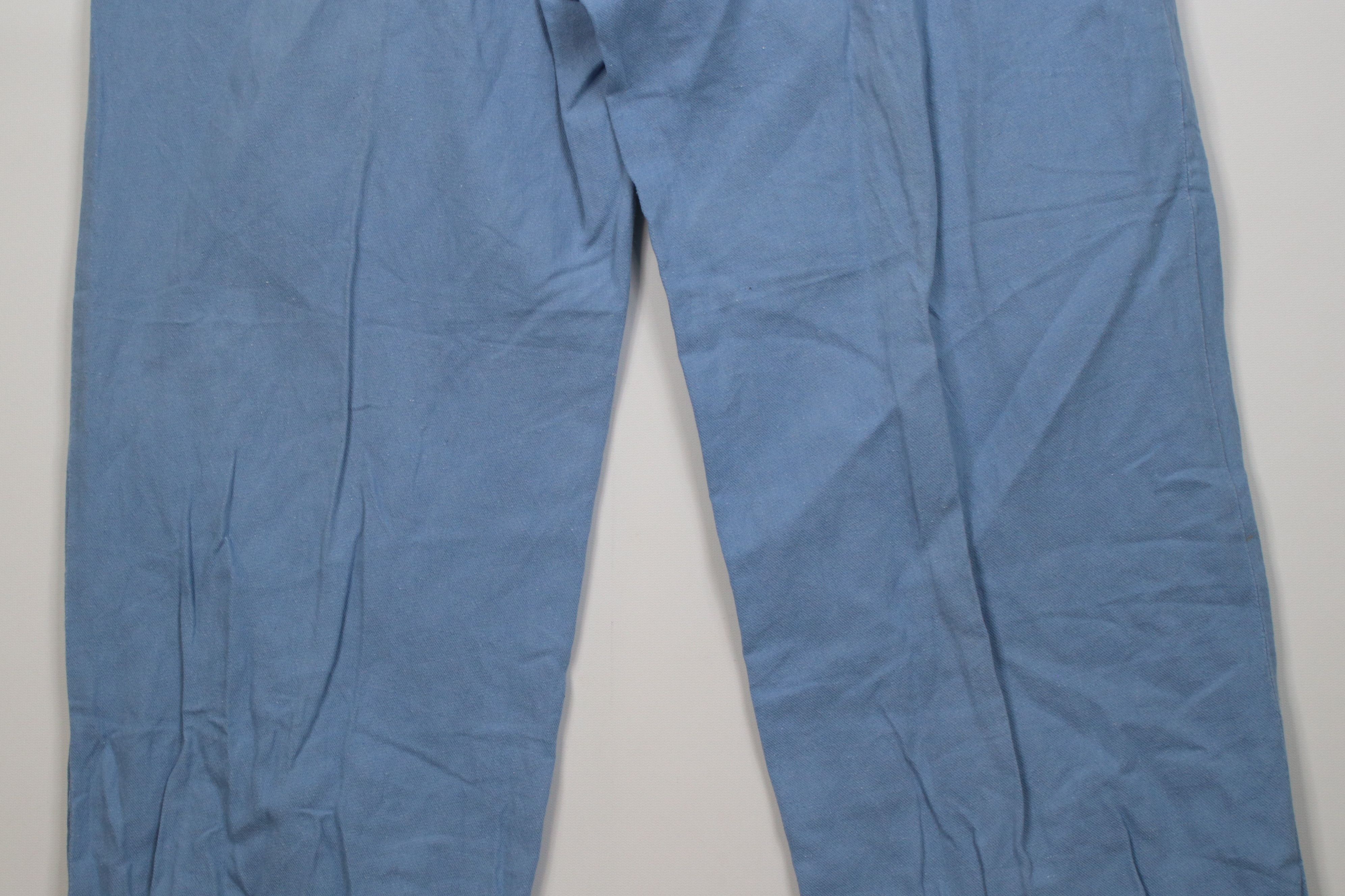 Vintage Vintage 90s Streetwear Flannel Linen Wide Leg Chino Pants Size US 36 / EU 52 - 15 Thumbnail