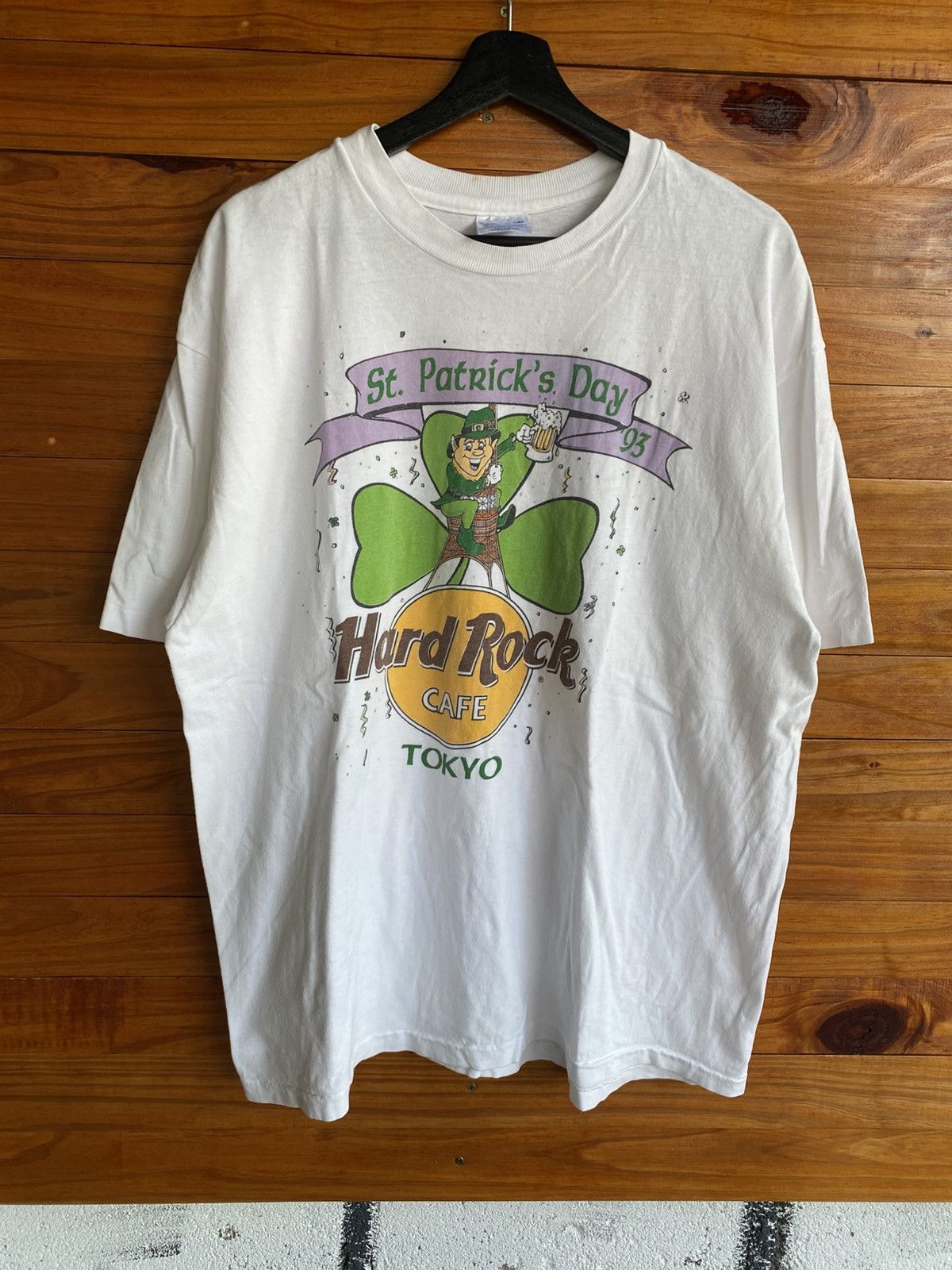 Hard Rock Cafe Vintage 1993 Hard Rock Cafe Tokyo St. Patrick’s Day Graphic Size US XL / EU 56 / 4 - 3 Thumbnail