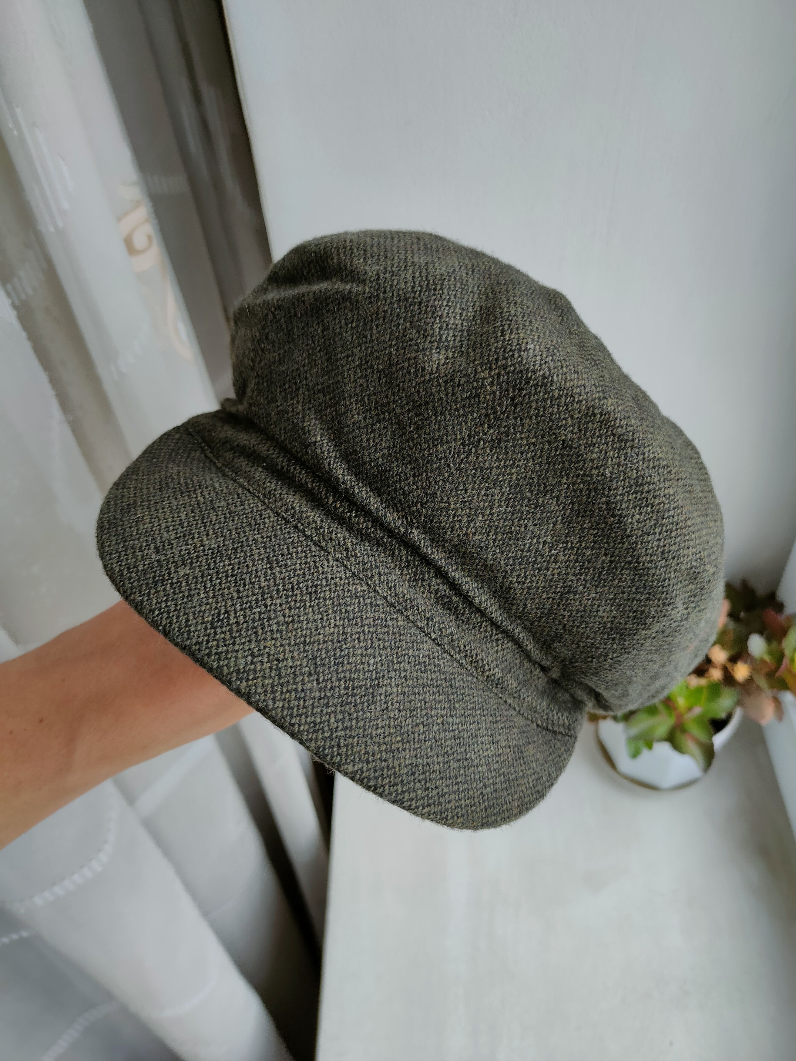 Kangol Kangol Woolen Cap Eight-blade Forage Hat Cartouche Flat Cap Size ONE SIZE - 5 Thumbnail