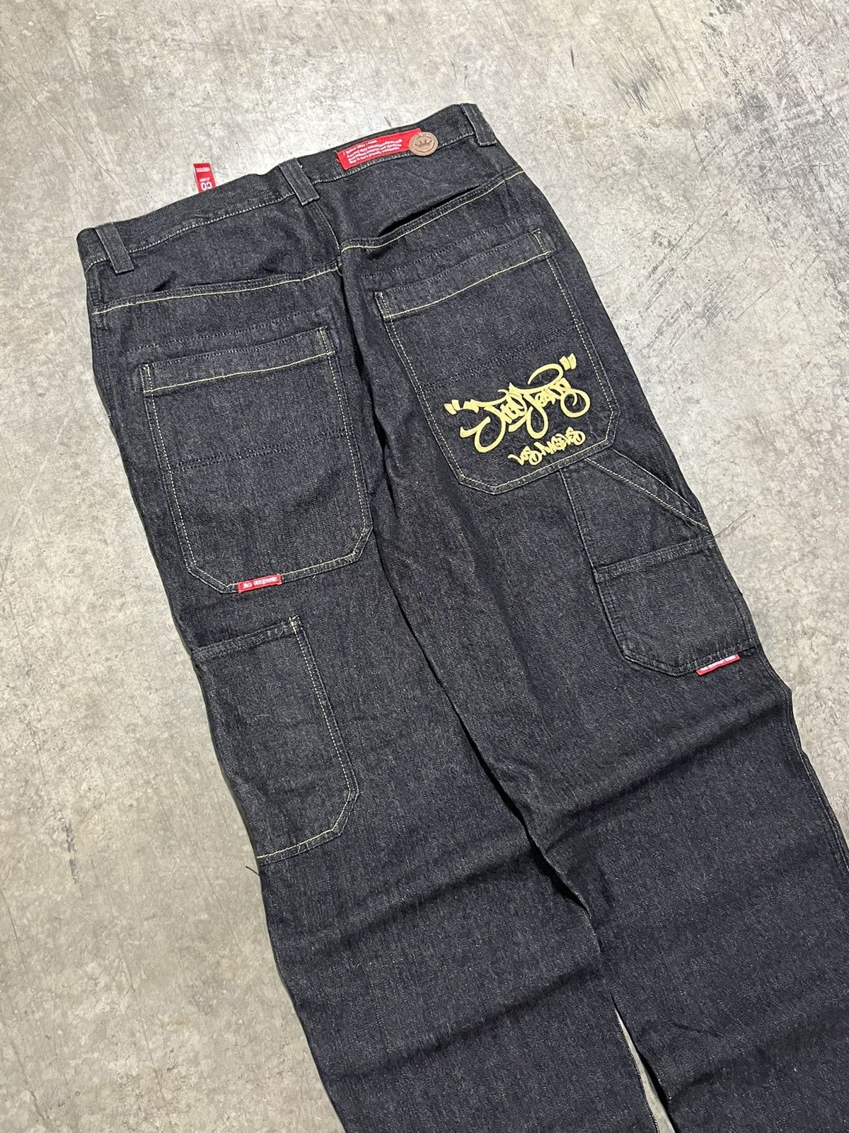 JNCO × Vintage Jnco jeans graffiti’s deep pocket wide leg skater hype rare Size US 38 / EU 54 - 5 Thumbnail