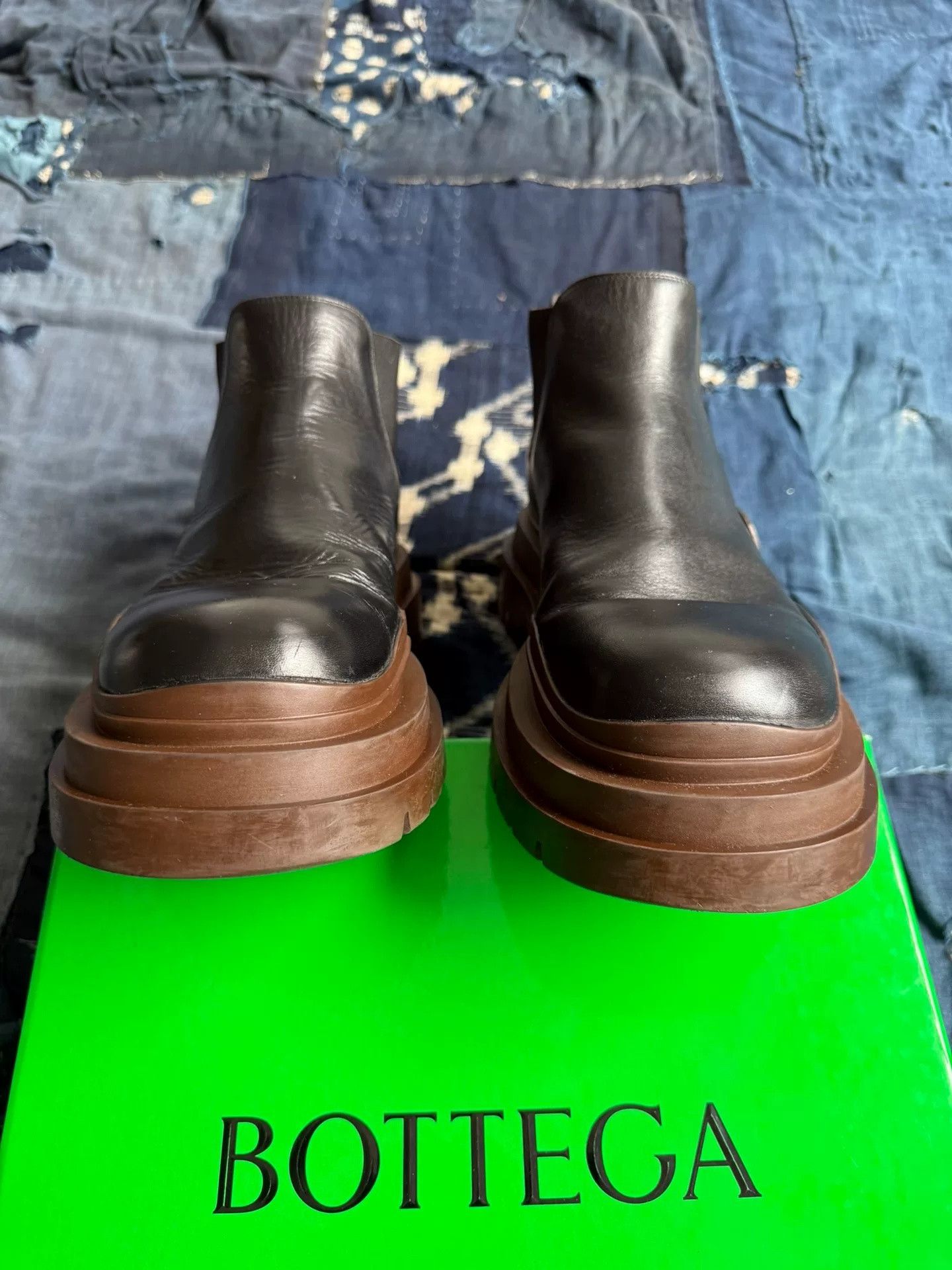 Bottega Veneta Bottega Veneta Tire Platform Chelsea Boots Size US 5 / EU 37 - 6 Thumbnail