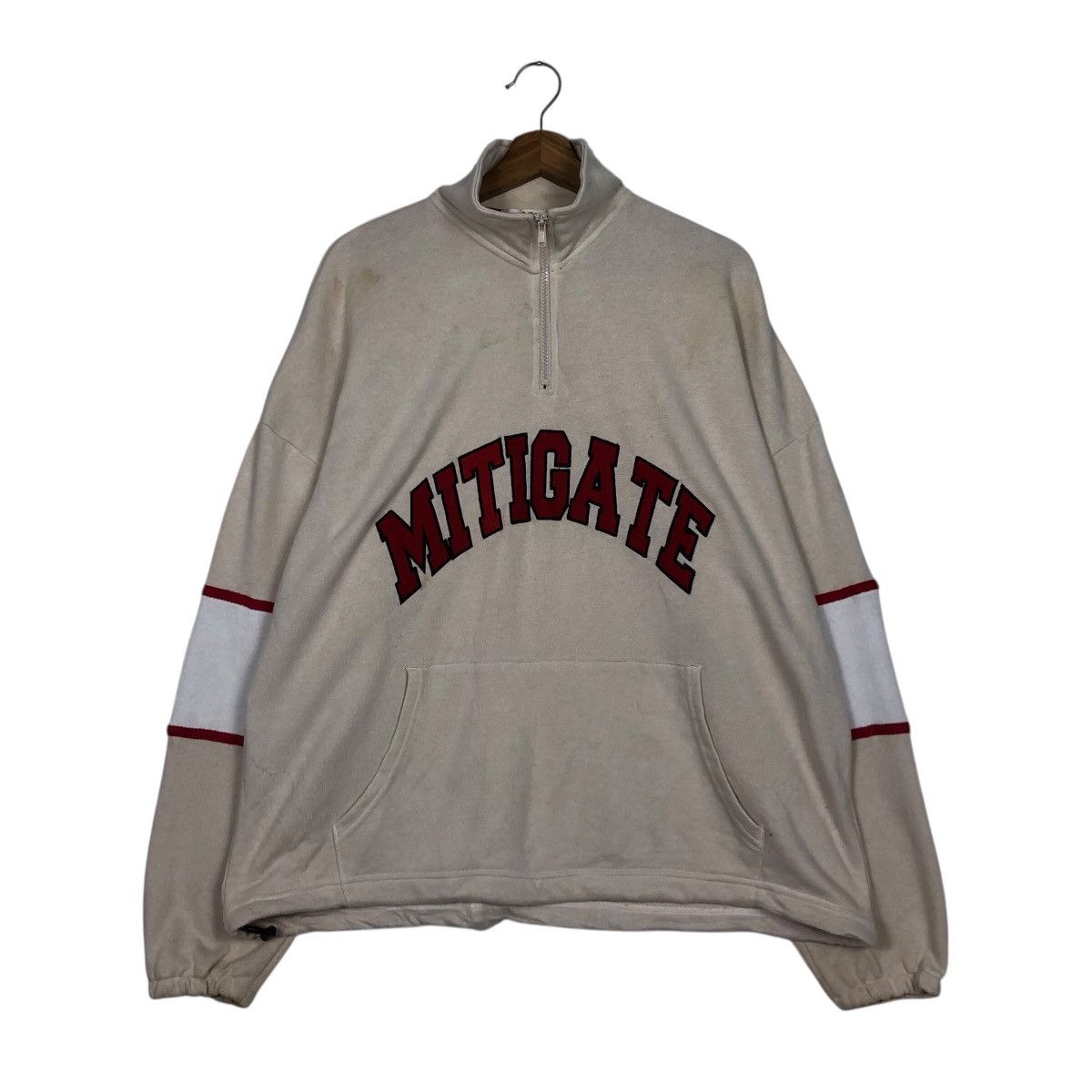 In The Attic 📌Vintage Sweatshirt Collar In The Attic Design Spell Out Size US M / EU 48-50 / 2 - 2 Thumbnail