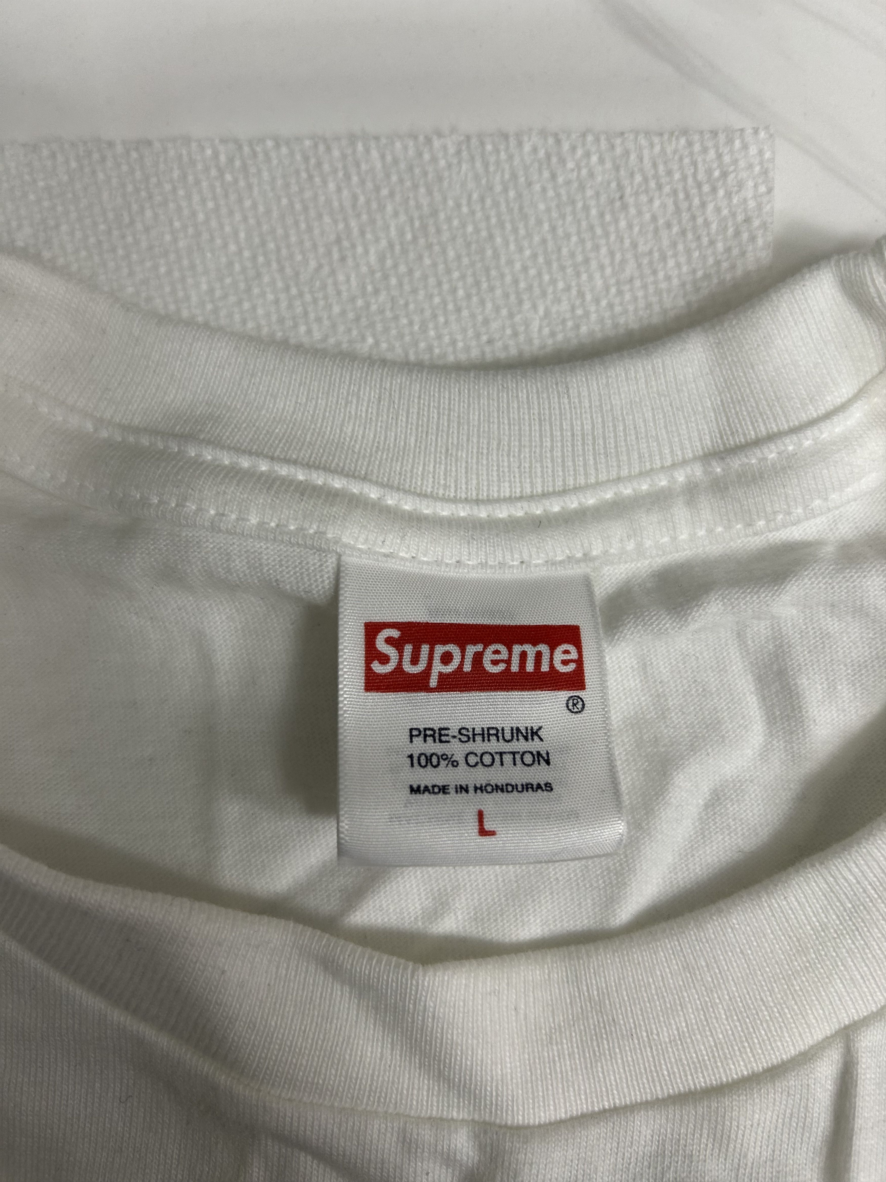 Supreme Supreme Grim Reaper Tee White Large Size US L / EU 52-54 / 3 - 3 Thumbnail