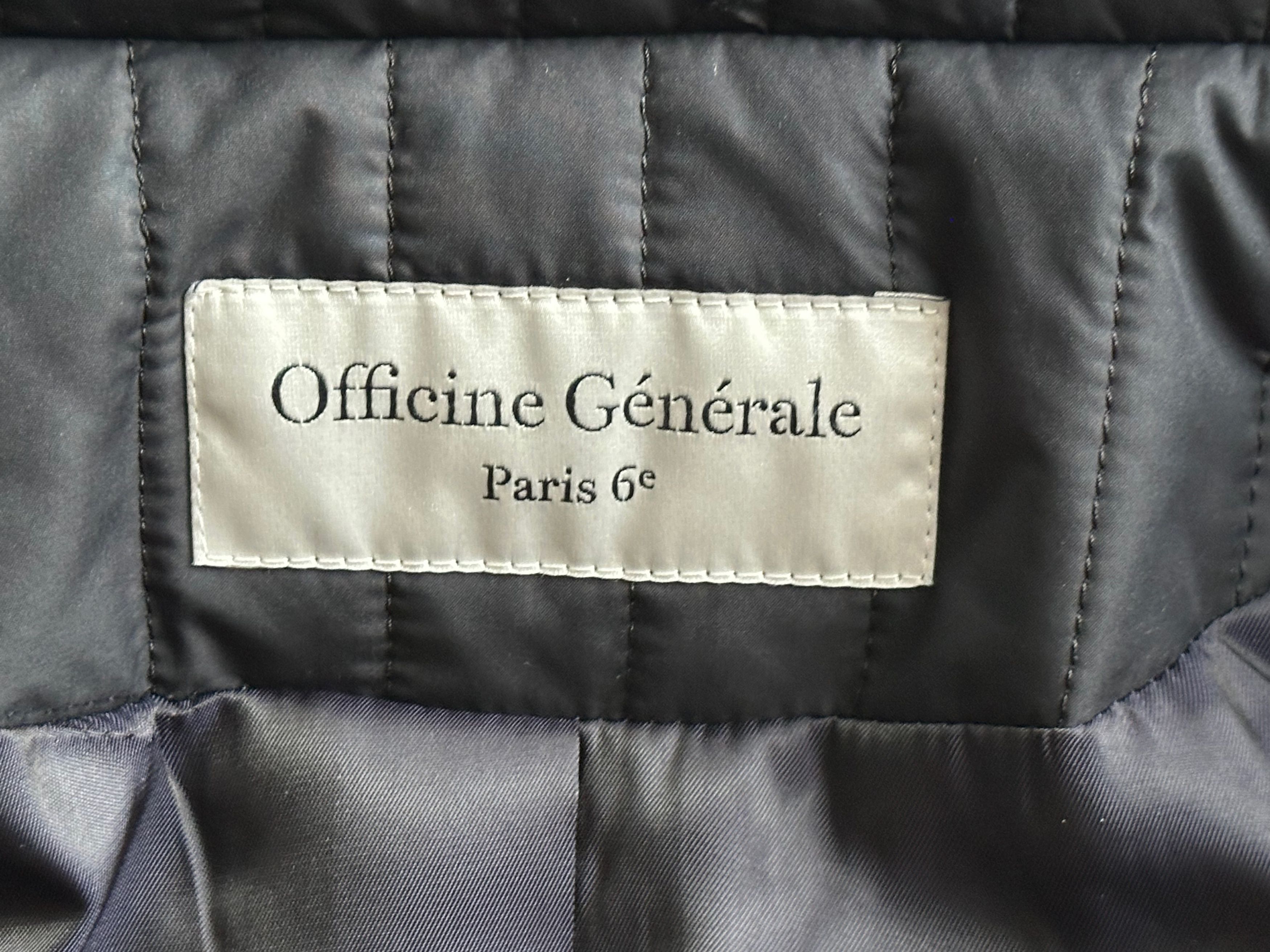 Officine Generale Officine Generale Theo Overshirt - Black - XXL Size US XXL / EU 58 / 5 - 5 Thumbnail