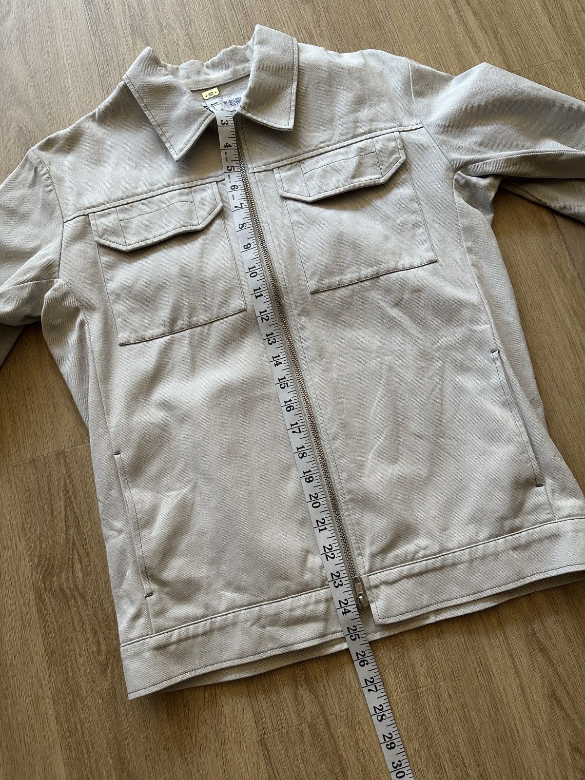 AFFXWRKS FINAL DROP: Affix Light Gray Two Way Zip Service Jacket Size US M / EU 48-50 / 2 - 5 Thumbnail