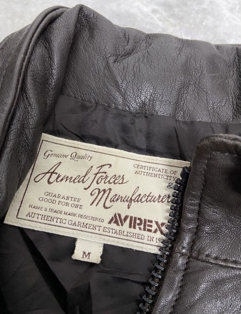 Avirex Avirex Leather Jacket M65 US ARMY Size US M / EU 48-50 / 2 - 8 Thumbnail