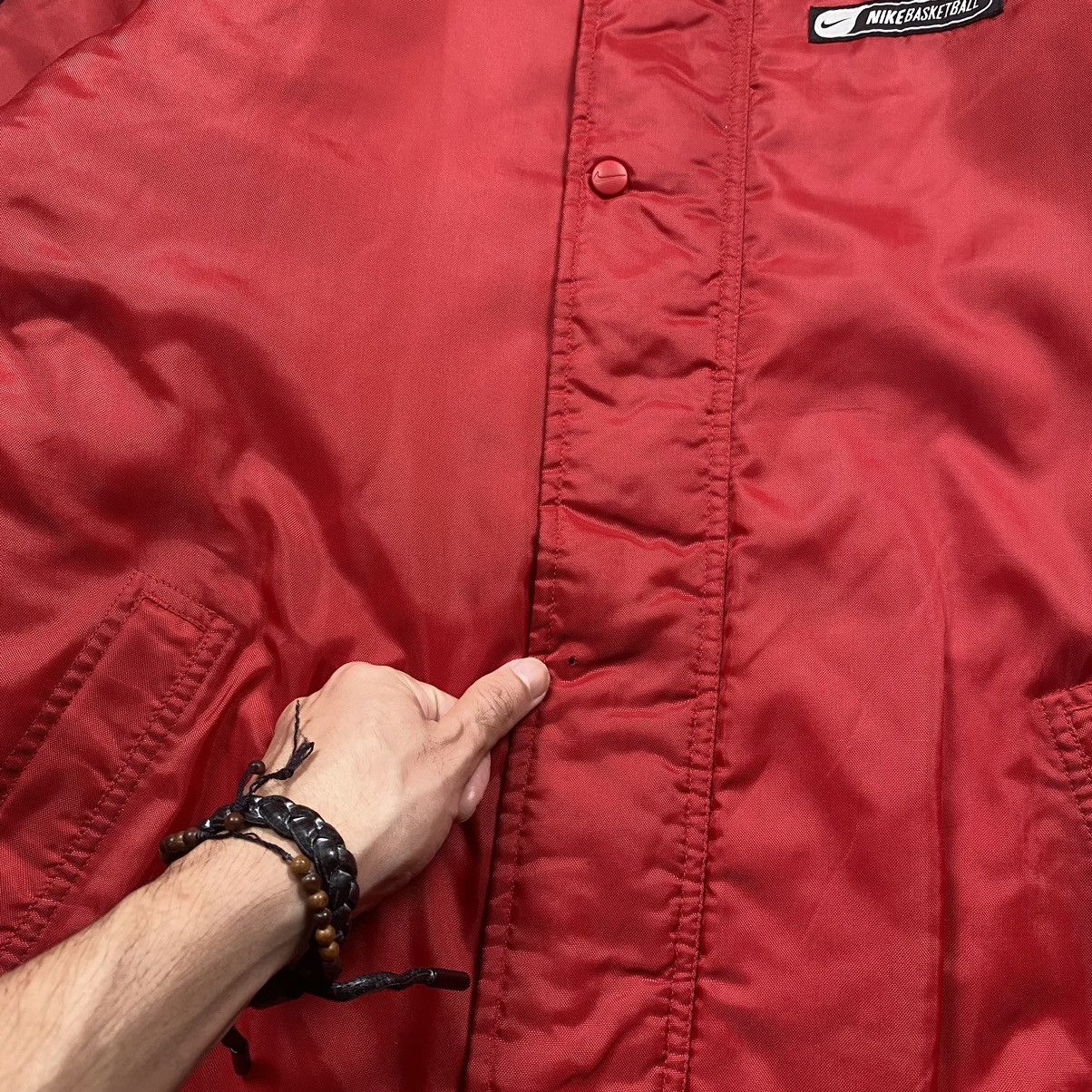 Nike y2k Nike Double Layer Hooded Coach Jacket Size US L / EU 52-54 / 3 - 6 Thumbnail