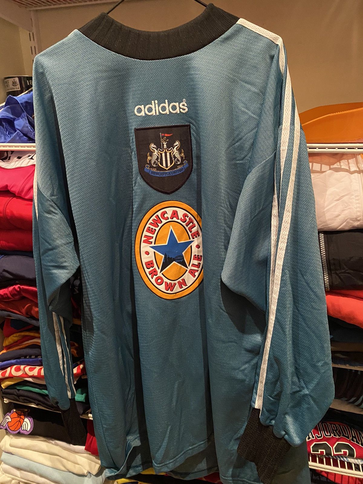 Adidas Jersey vintage Newcastle season 1996 10/10 Size US XL / EU 56 / 4 - 1 Thumbnail