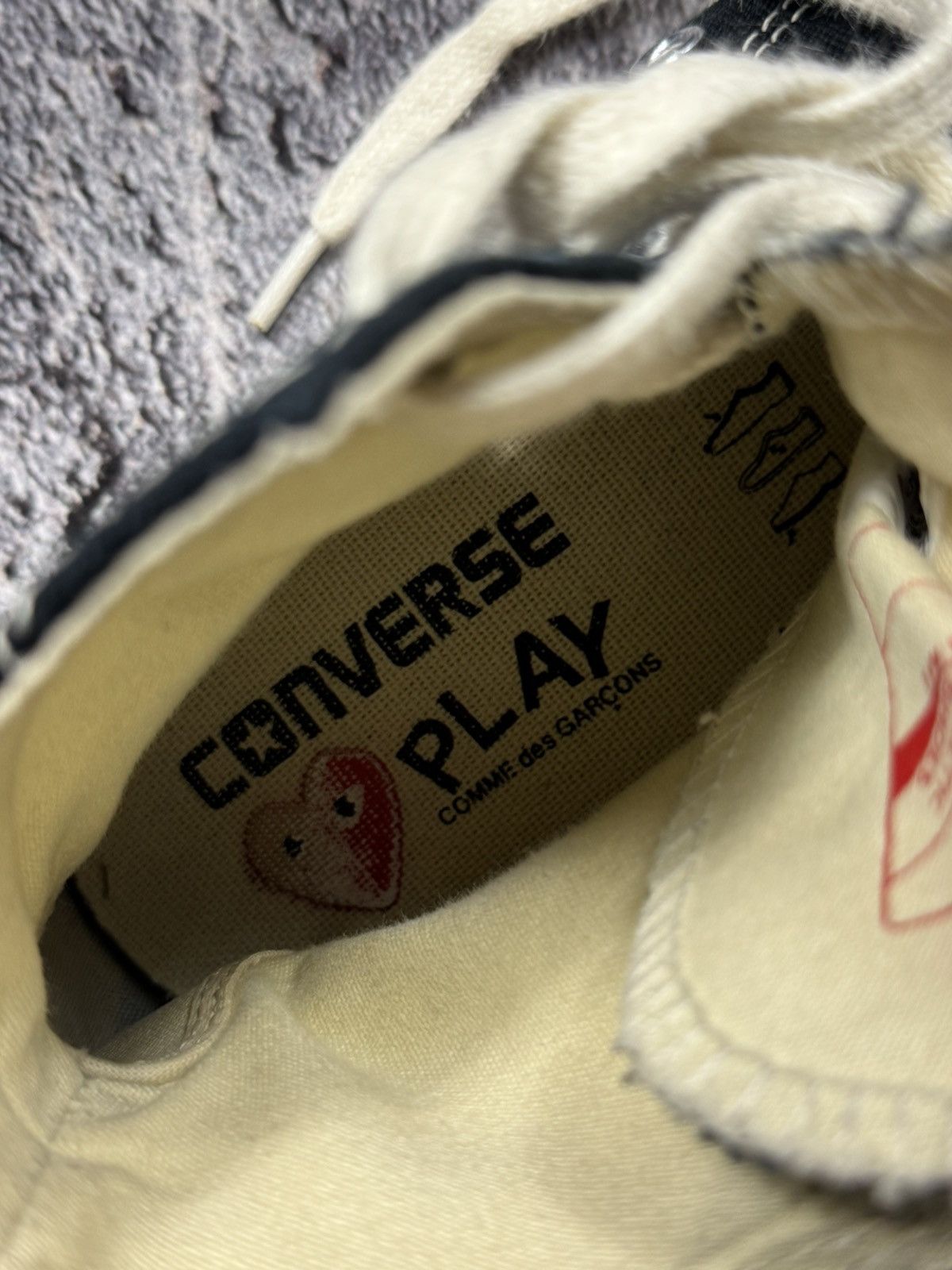 Comme des Garcons PLAY × Converse Converse x Comme des Garçons PLAY High-Top Sneakers Size US 7.5 / IT 37.5 - 10 Thumbnail