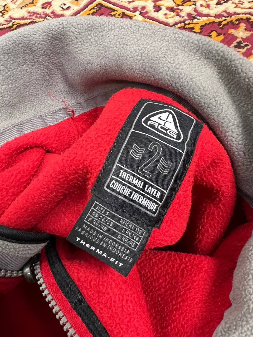Vintage Gorpcore Nike ACG Fleece Hiking outdoor jacket