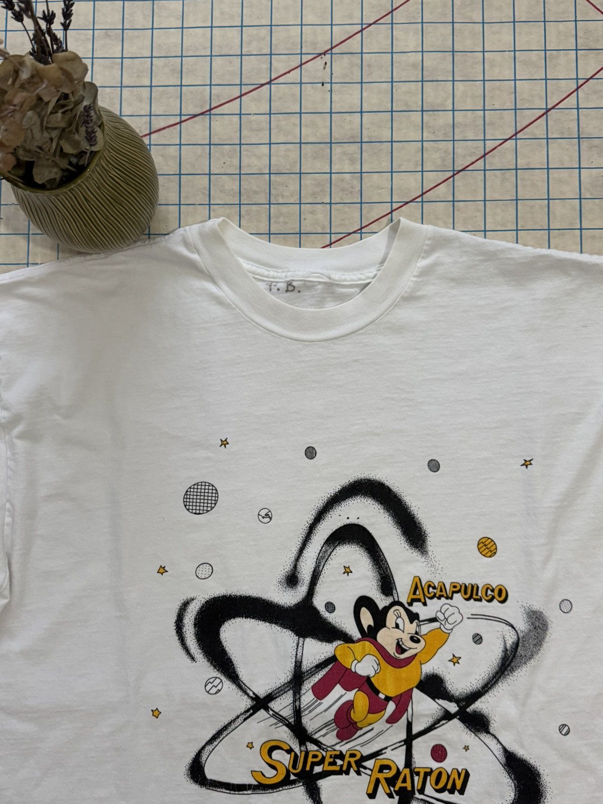 Vintage Vintage Mighty Mouse Acapulco Super Raton Graphic Tee XL Size US XL / EU 56 / 4 - 6 Thumbnail