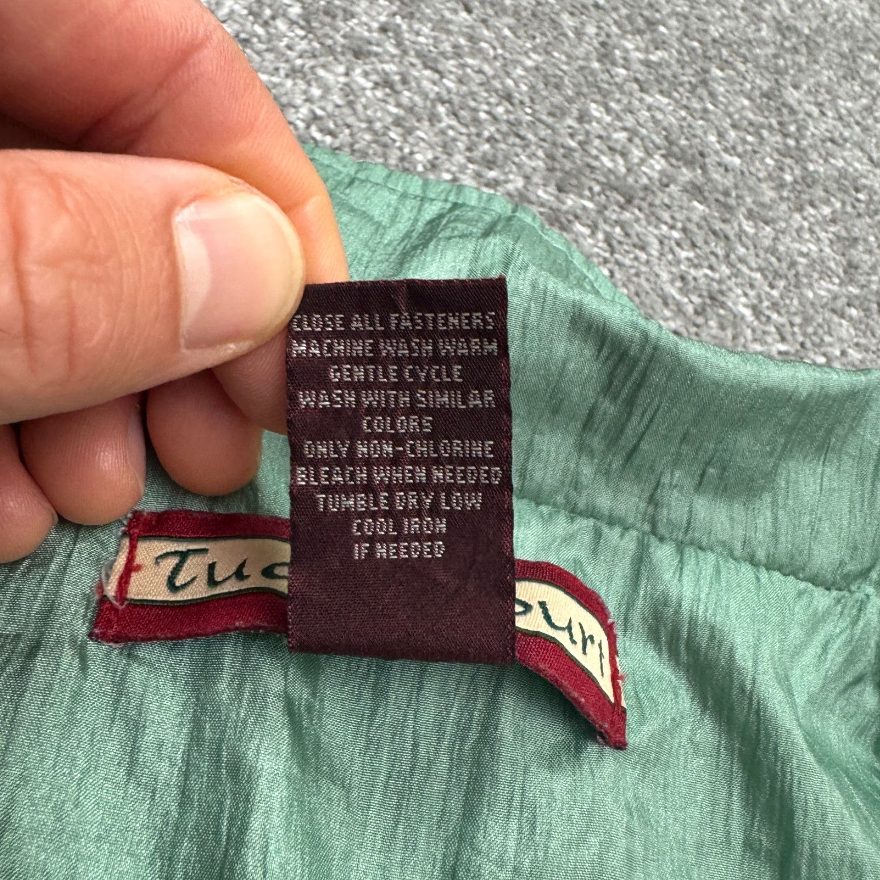 Haband VINTAGE Haband Windbreaker Jacket Womens XL Green 90s Classic Snap Size XL / US 12-14 / IT 48-50 - 7 Thumbnail
