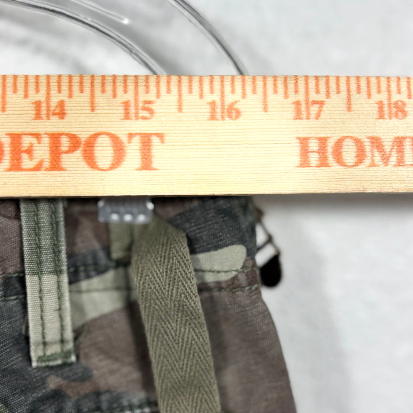 Vintage Y2K Camo Cargo Pants 34 All-Son Hip Hop Military Utility Drawstring Size US 34 / EU 50 - 5 Thumbnail