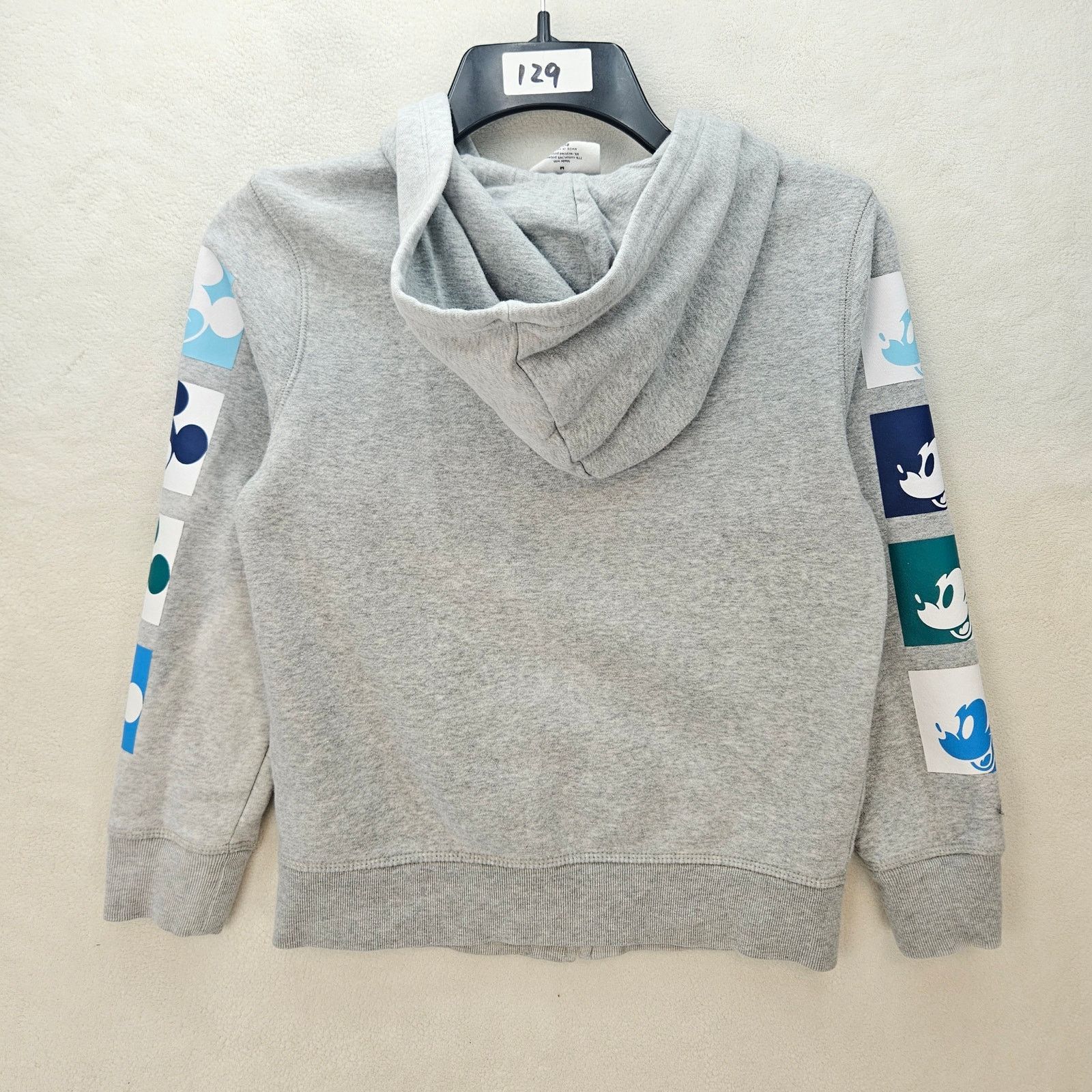Gap GAP KIDS x DISNEY MICKEY MOUSE MEDIUM FULL ZIP HOODIE GRAY Size M / US 6-8 / IT 42-44 - 6 Thumbnail