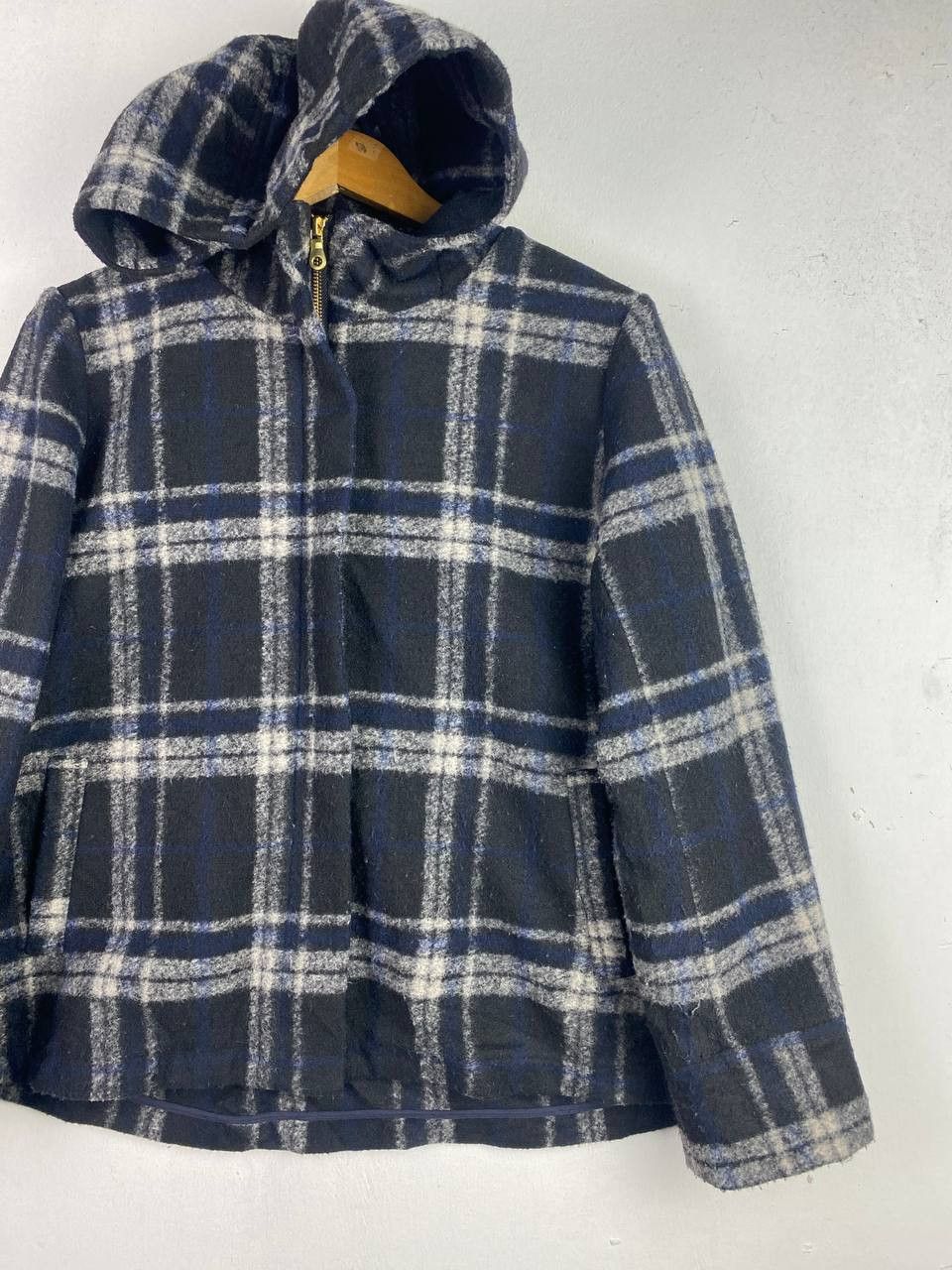 Japanese Brand × Vintage Vintage Rare Design Wool Jacket Size M / US 6-8 / IT 42-44 - 6 Thumbnail