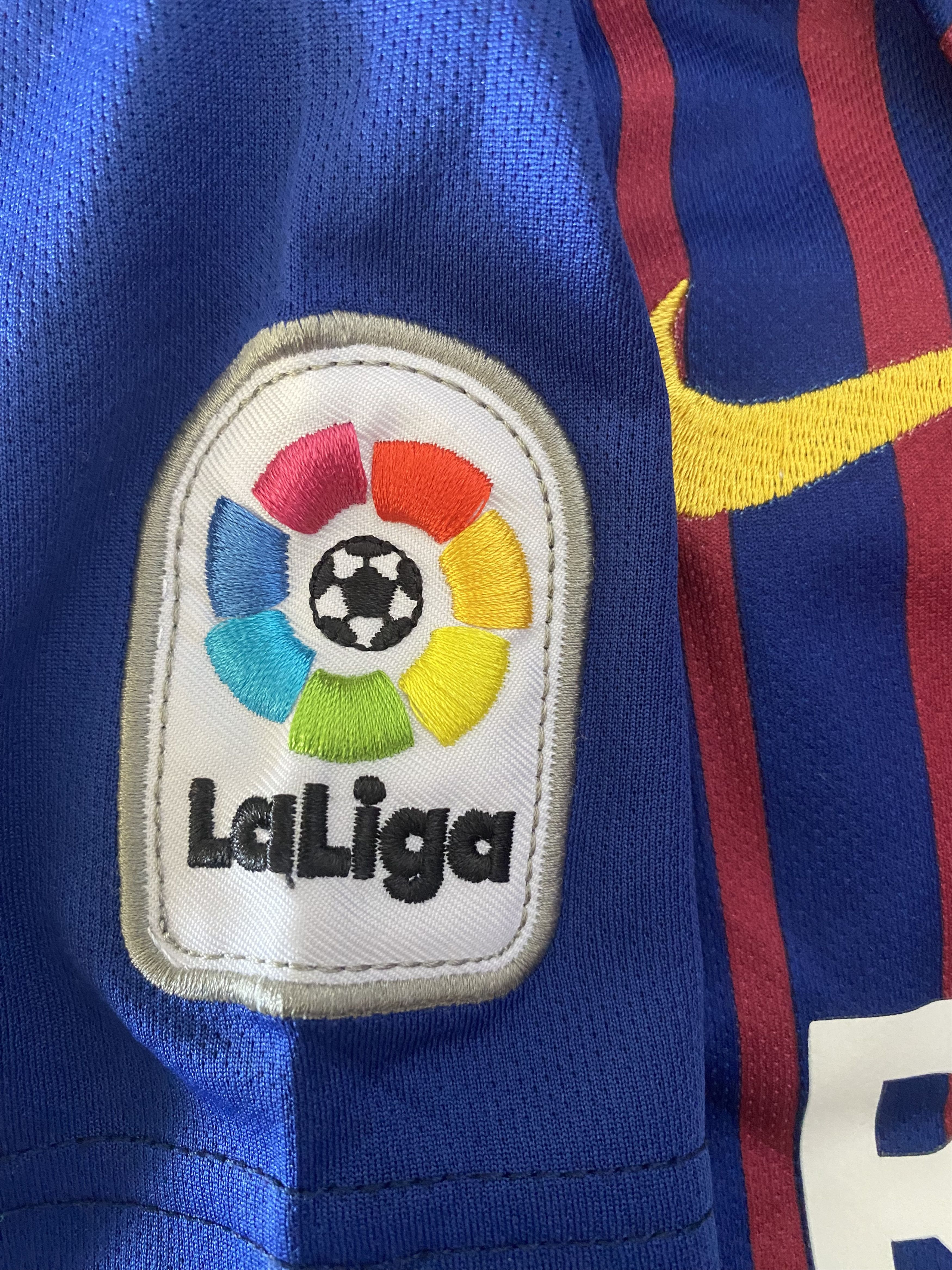 Nike F.C. BARCELONA #10 MESSI 2017 - 2018 Nike children - UNIQUE Size US XXS / EU 40 - 5 Thumbnail