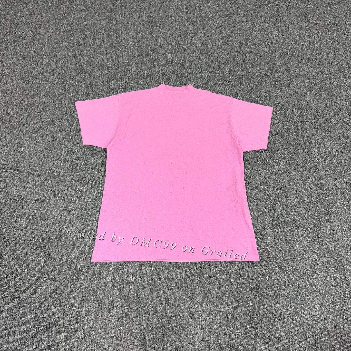 Balenciaga Balenciaga Pink Diamond Short-Sleeve T-Shirt L Size L / US 10 / IT 46 - 1 Thumbnail