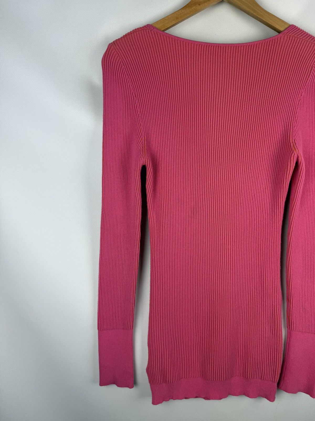Jacquemus Jacquemus Reversible Ribbed Knitted Viscose Sweater Pullover Size M / US 6-8 / IT 42-44 - 10 Thumbnail