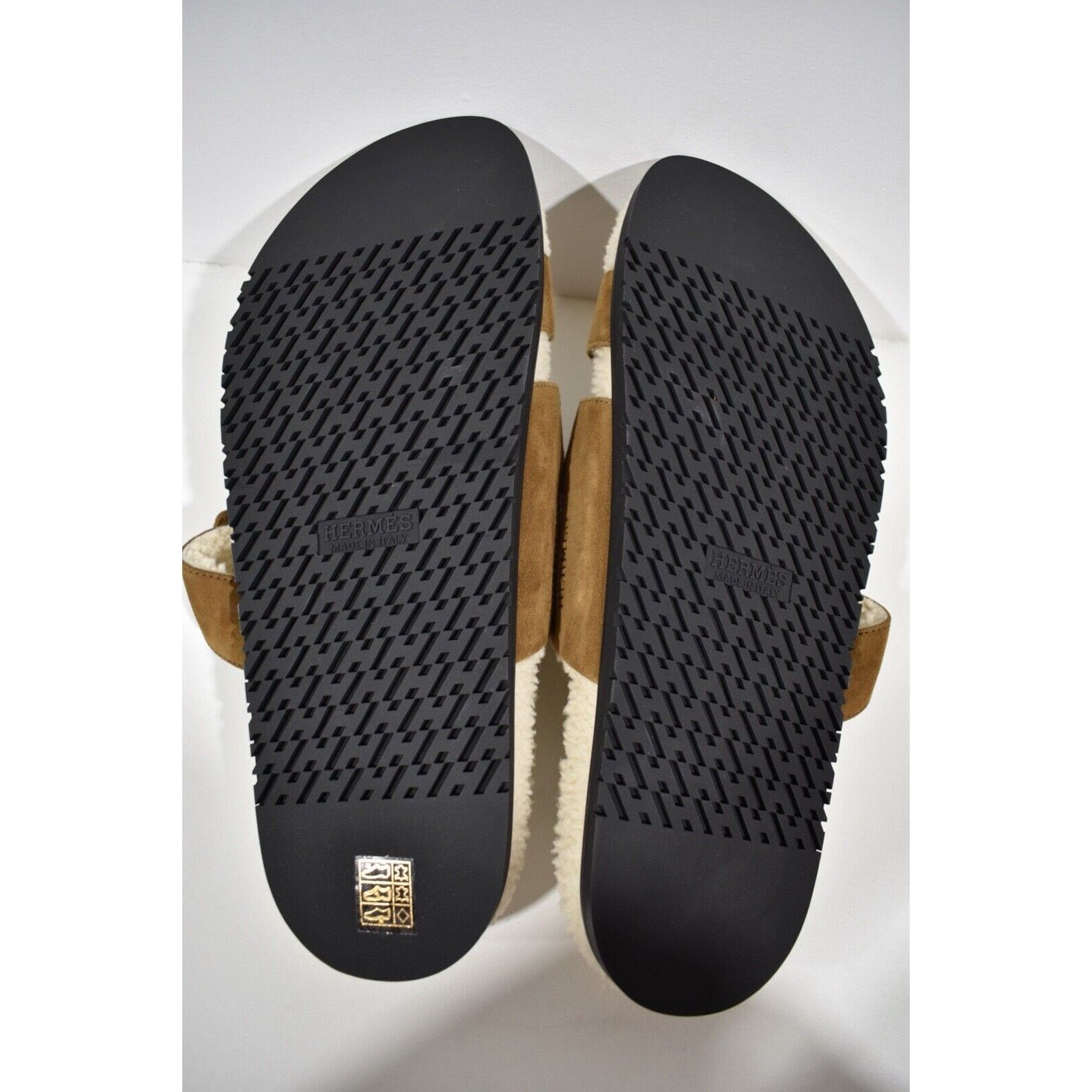 Hermes Hermes Chypre Sandal Mens Suede Fur Slip On Flat 43 10 Size US 10 / EU 43 - 11 Thumbnail
