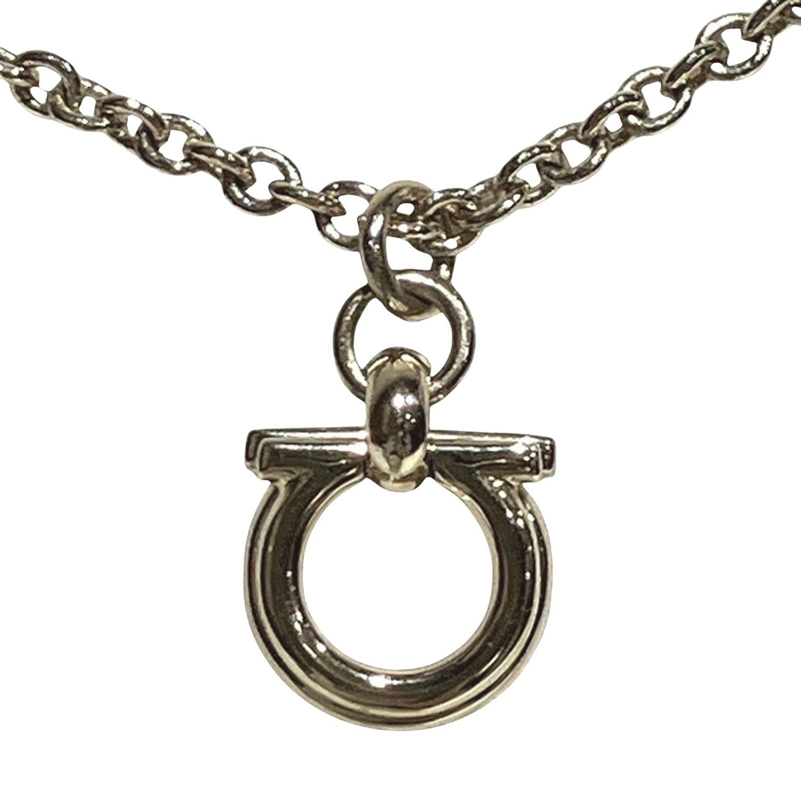 Salvatore Ferragamo Gancino Pendant Necklace