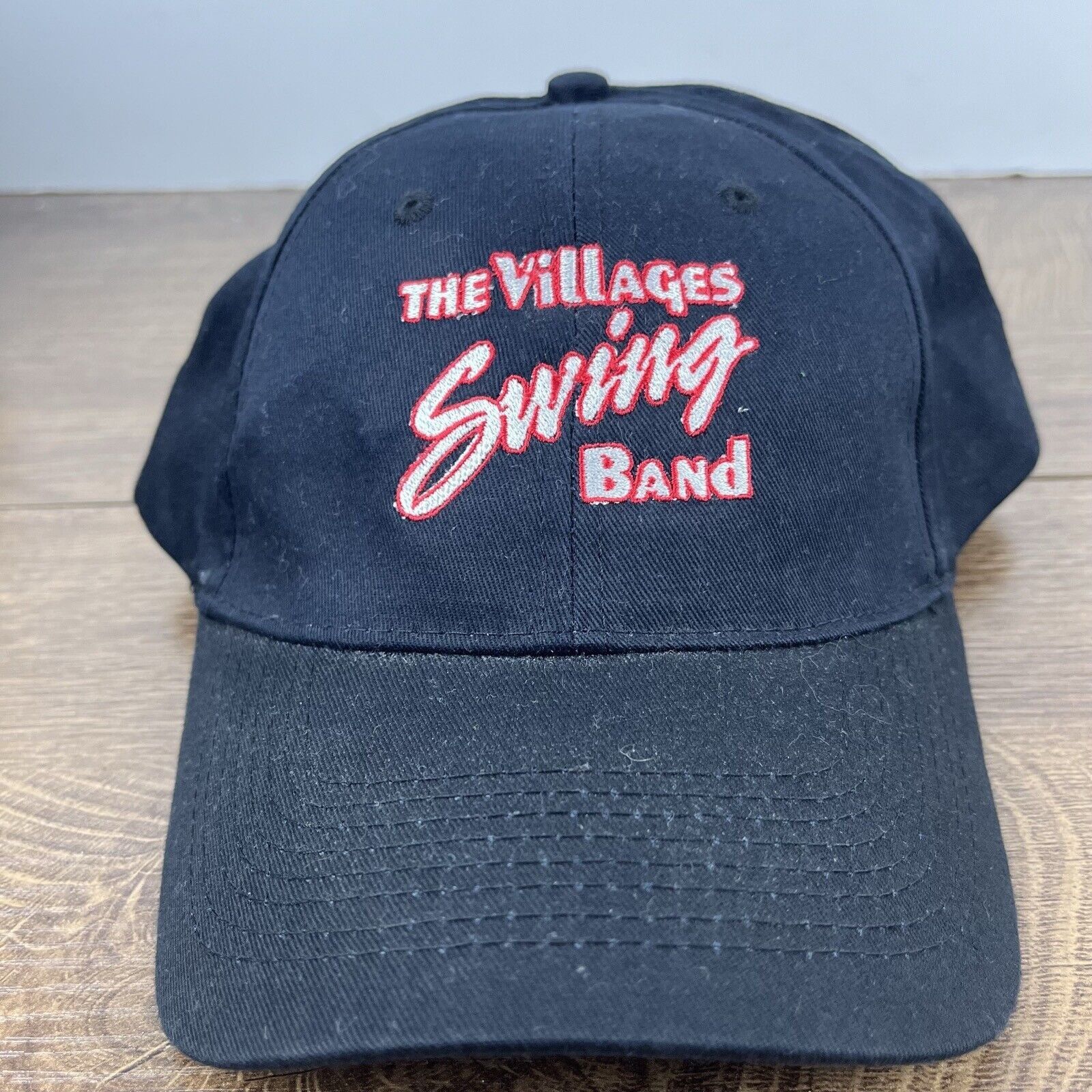 Other The Villages Swing Band Hat Black Cap Adjustable Hat Black A Size ONE SIZE - 3 Thumbnail