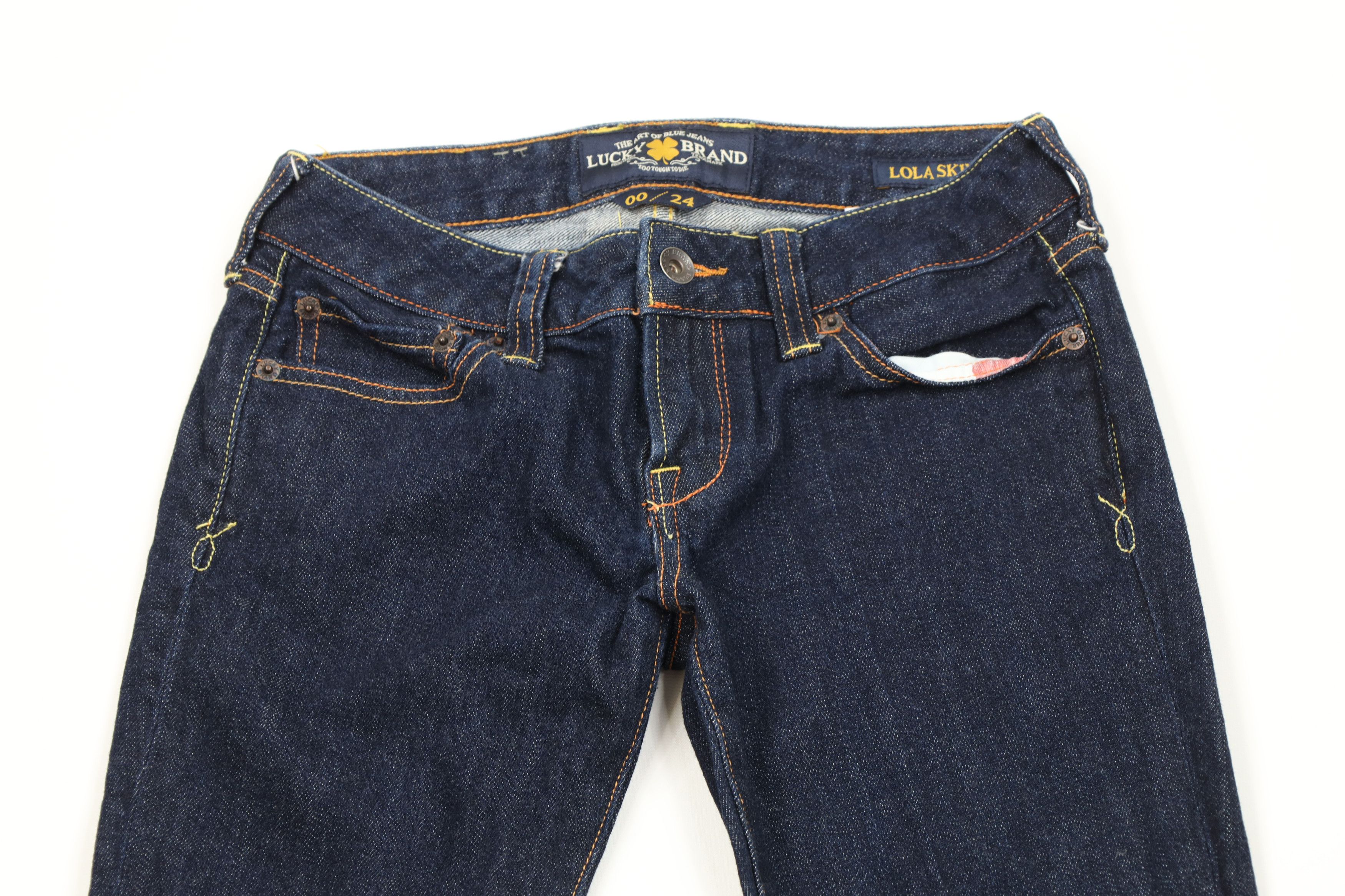 Lucky Brand Y2K Lucky Brand Jeans Lola Skinny Leg Denim Jeans Indigo Size 24" / US 00 / IT 34 - 2 Thumbnail