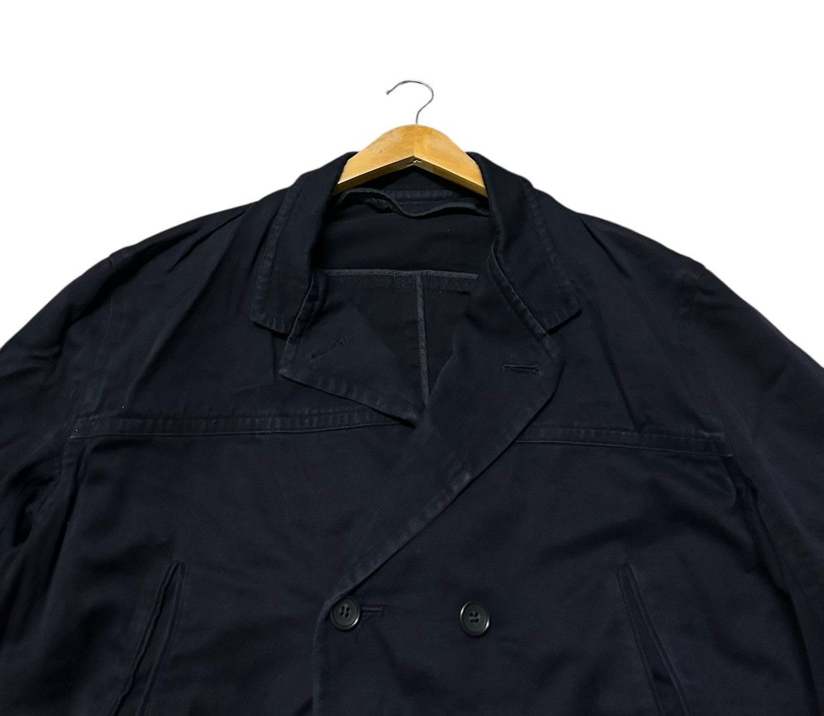 Yohji Yamamoto Y’bis Yohji Yamamoto double button coat Size US L / EU 52-54 / 3 - 2 Thumbnail