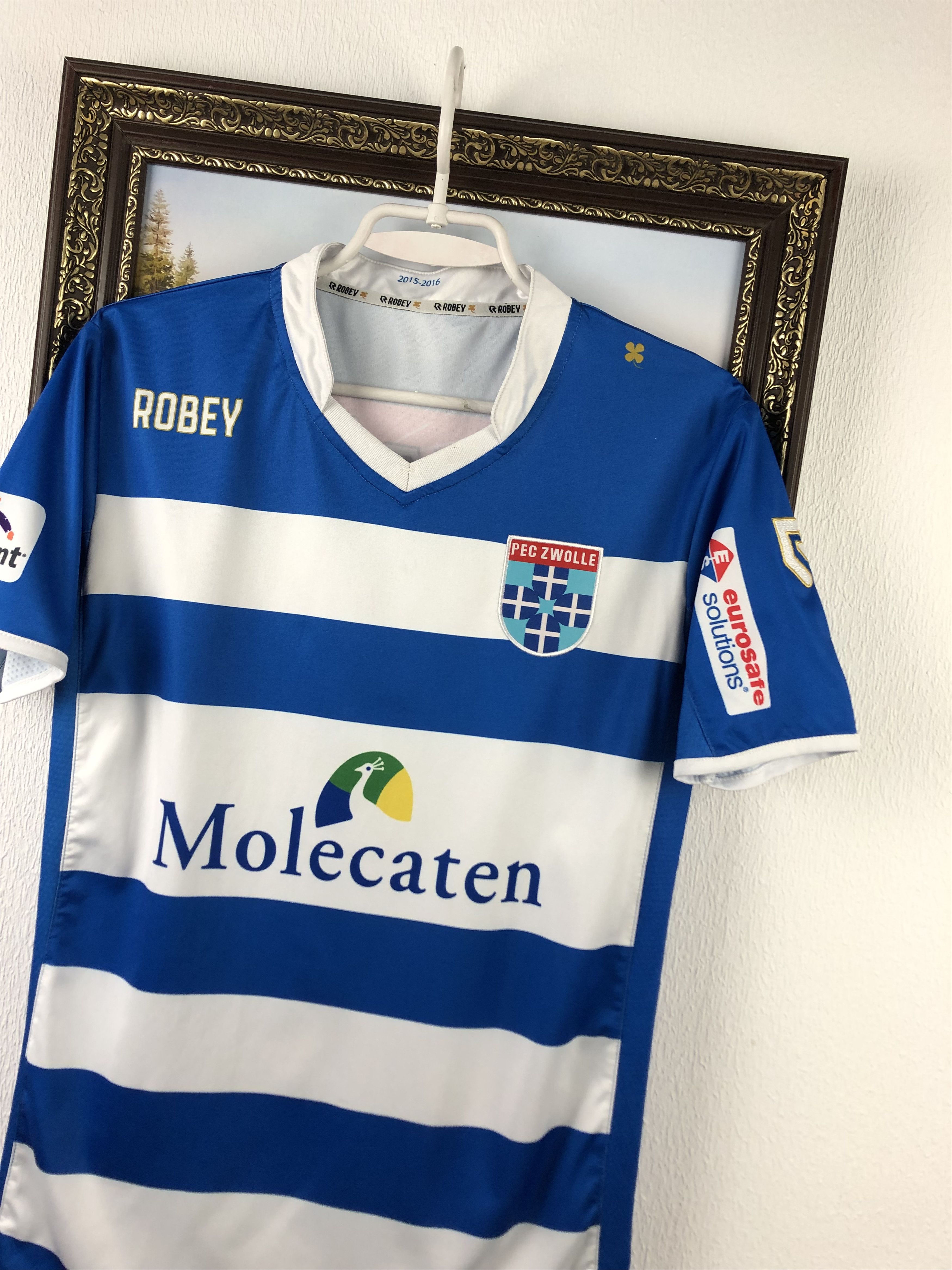Other Zwolle football shirt 2018 Soccer Mens Jersey Sport Trikot Size US S / EU 44-46 / 1 - 4 Thumbnail