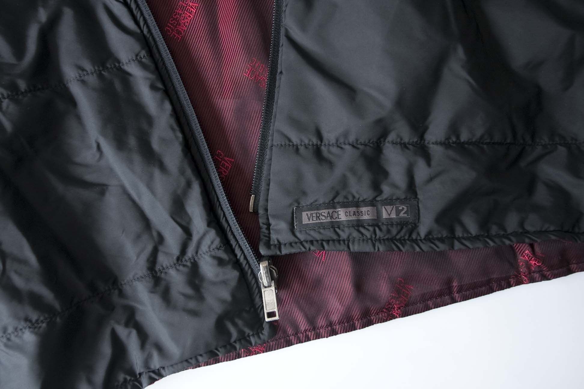 Versace × Vintage Versace Classic V2 Double Layer Jacket + Vest Size 52 Gray Size US L / EU 52-54 / 3 - 10 Thumbnail