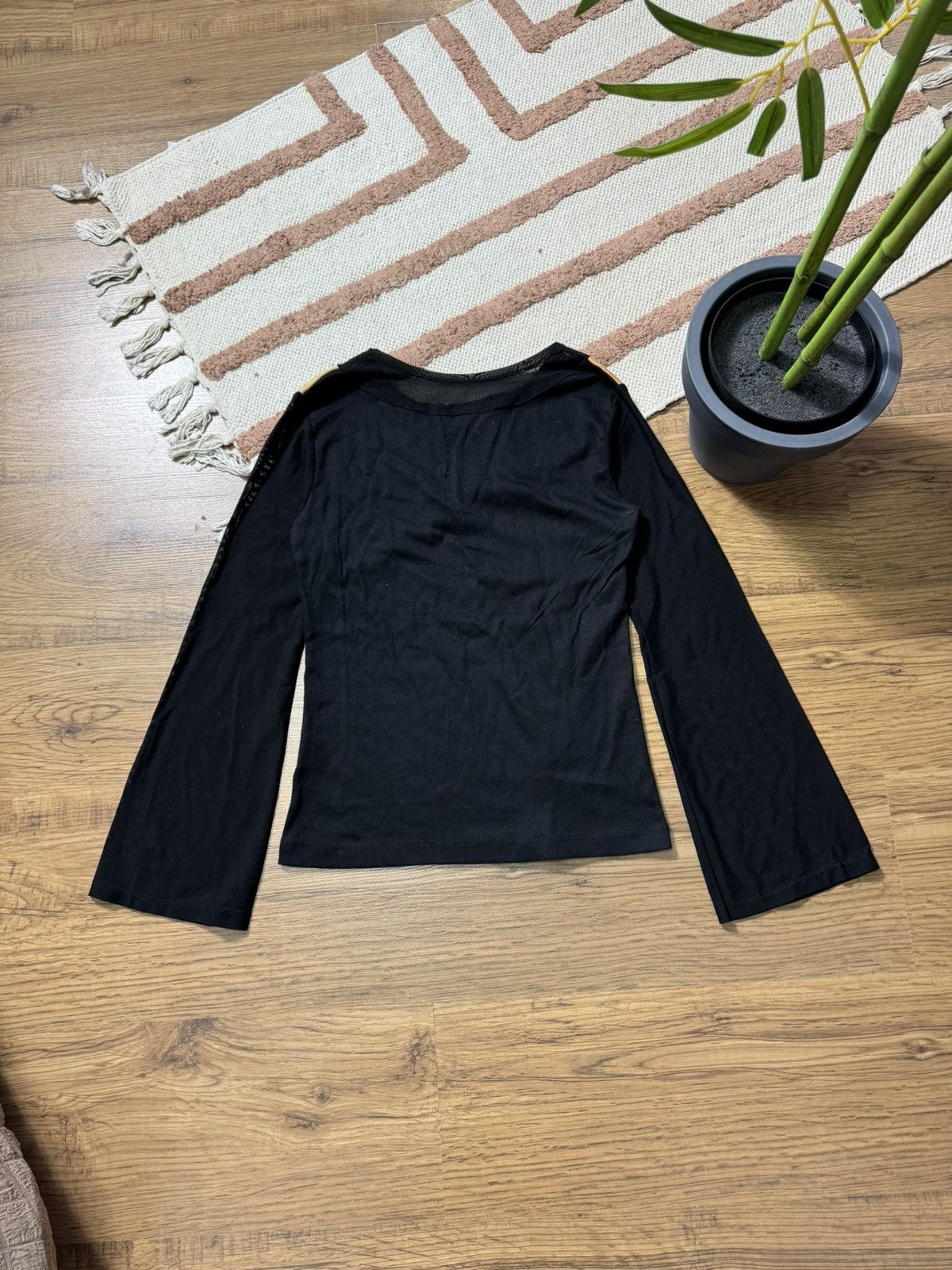 Vintage VINTAGE ANGEL&DEMON MESH PRINTED LONGSLEEVE Size M / US 6-8 / IT 42-44 - 6 Thumbnail