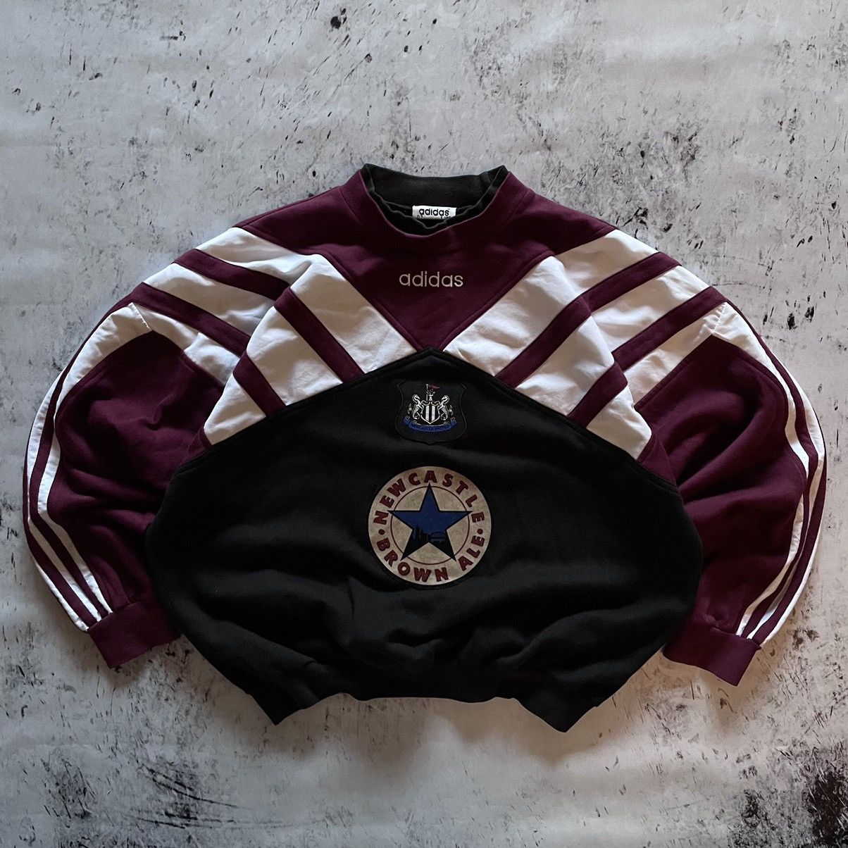 Maillot Newcastle United Rétro Vintage - Taille L, Adidas, Multicolore, Neuf, UK