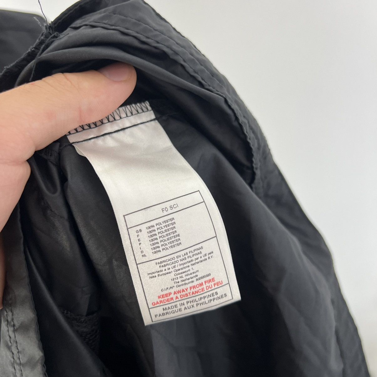 Nike Vintage Y2K Nike Swoosh 1/2 Zip Up Light Jacket Size US XL / EU 56 / 4 - 4 Thumbnail