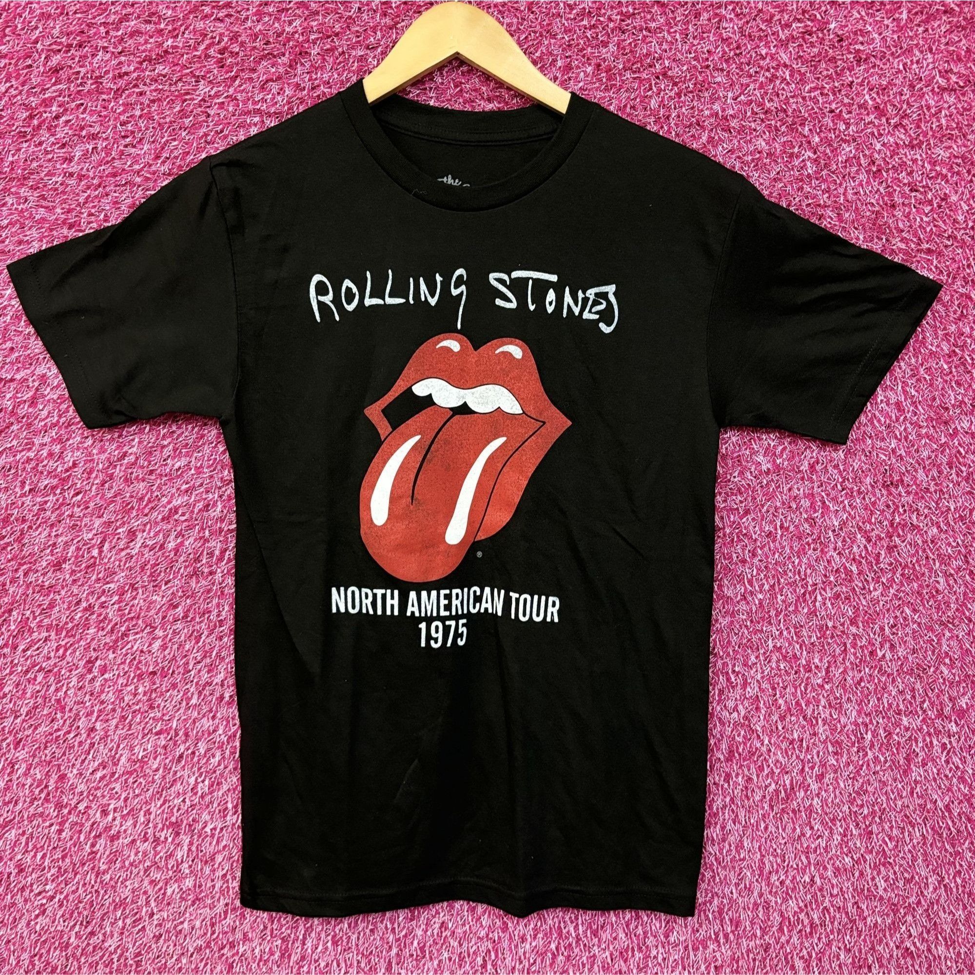 The Rolling Stones The Rolling Stones North American Tout 1975 Rock tee size sm Size US S / EU 44-46 / 1 - 1 Thumbnail