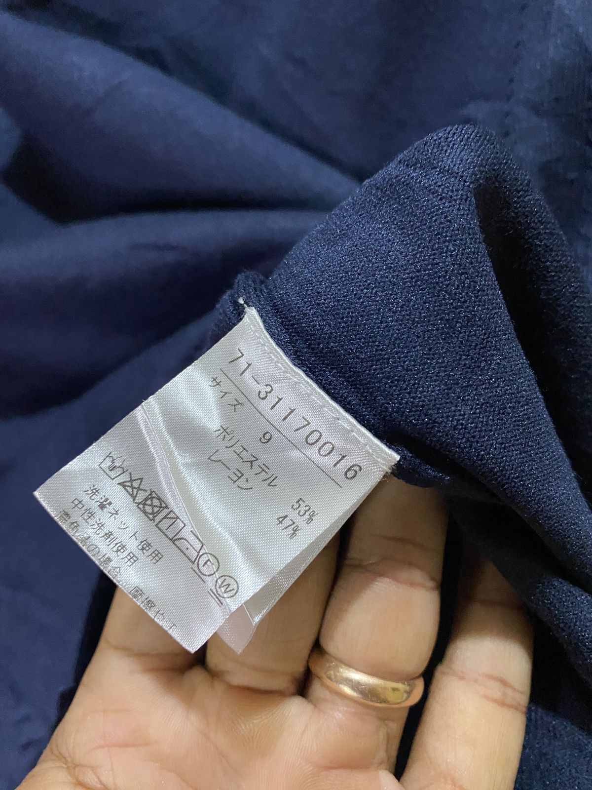 Japanese Brand × Yohji Yamamoto Vtg Ined by Yohji Yamamoto Cropped Size M / US 6-8 / IT 42-44 - 7 Thumbnail