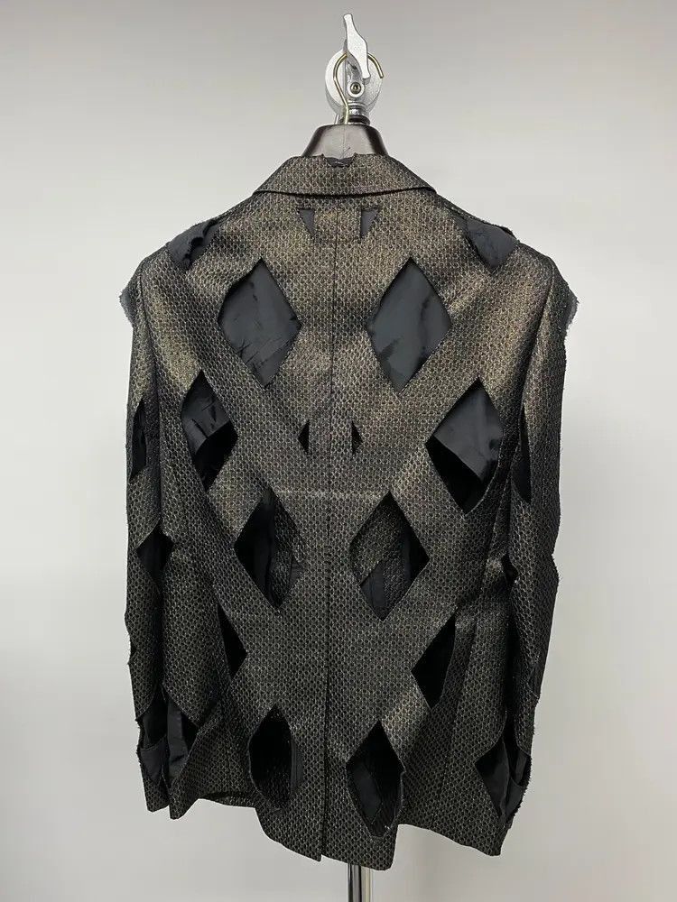 Comme des Garcons Comme Des Garcons Homme Plus Hollow Cut Blazer Size US M / EU 48-50 / 2 - 2 Thumbnail