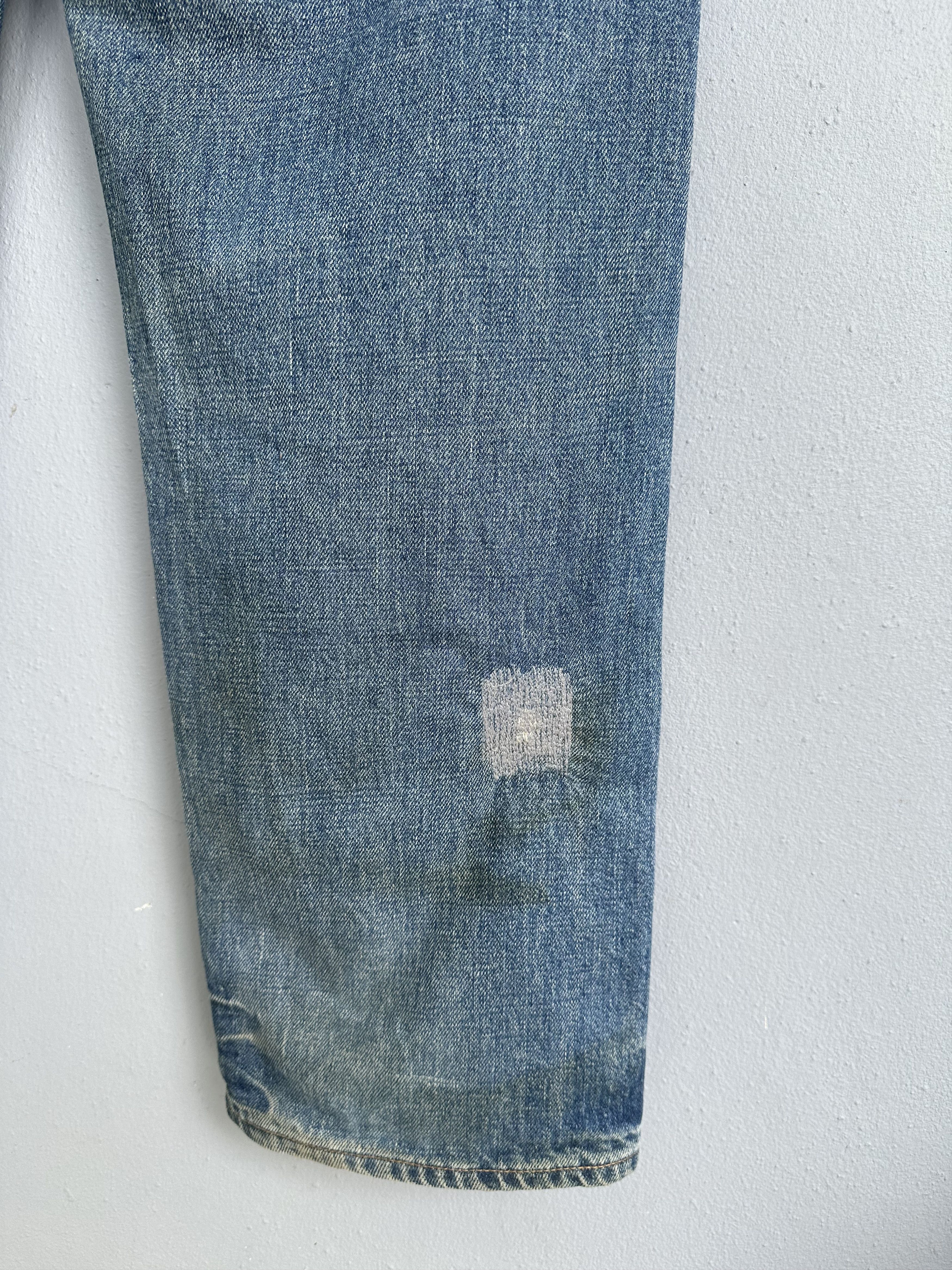 Sifury Japanese Brand Sifury Distressed Selvedge Patchwork Jeans Size US 31 - 17 Thumbnail