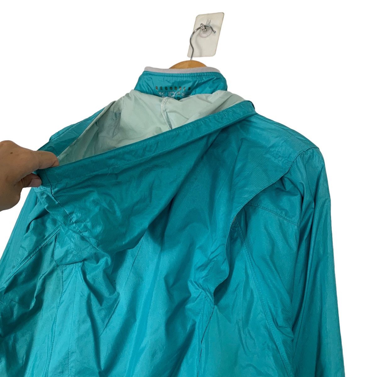 Asics ASICS Green Hooded Sports Light Jacket #1135-C52 Size US M / EU 48-50 / 2 - 8 Thumbnail