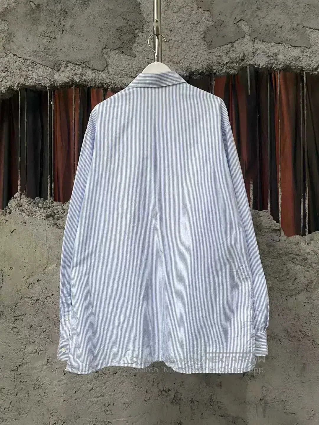 Loewe Loewe Striped Suede Pocket Shirt. Size US M / EU 48-50 / 2 - 2 Thumbnail