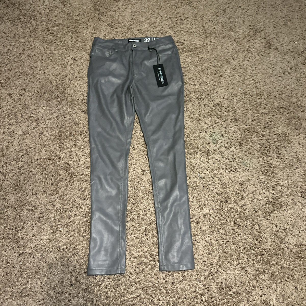 SERENEDE "STEEL" STACKED JEANS Size US 32 / EU 48 - 2 Thumbnail
