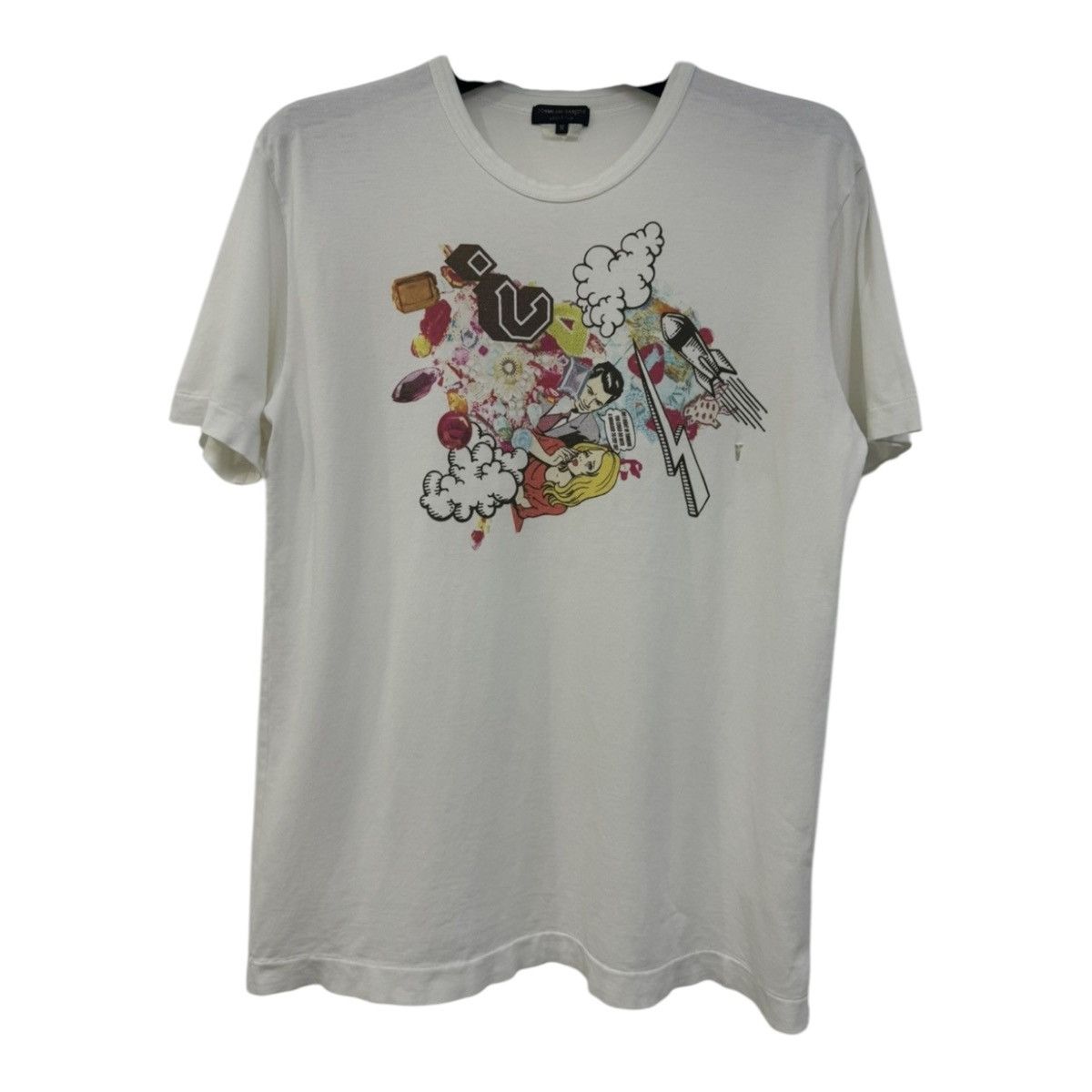 COMME DES GARCON HOMME PLUS X ROY LICHTENSTEIN ART RARE