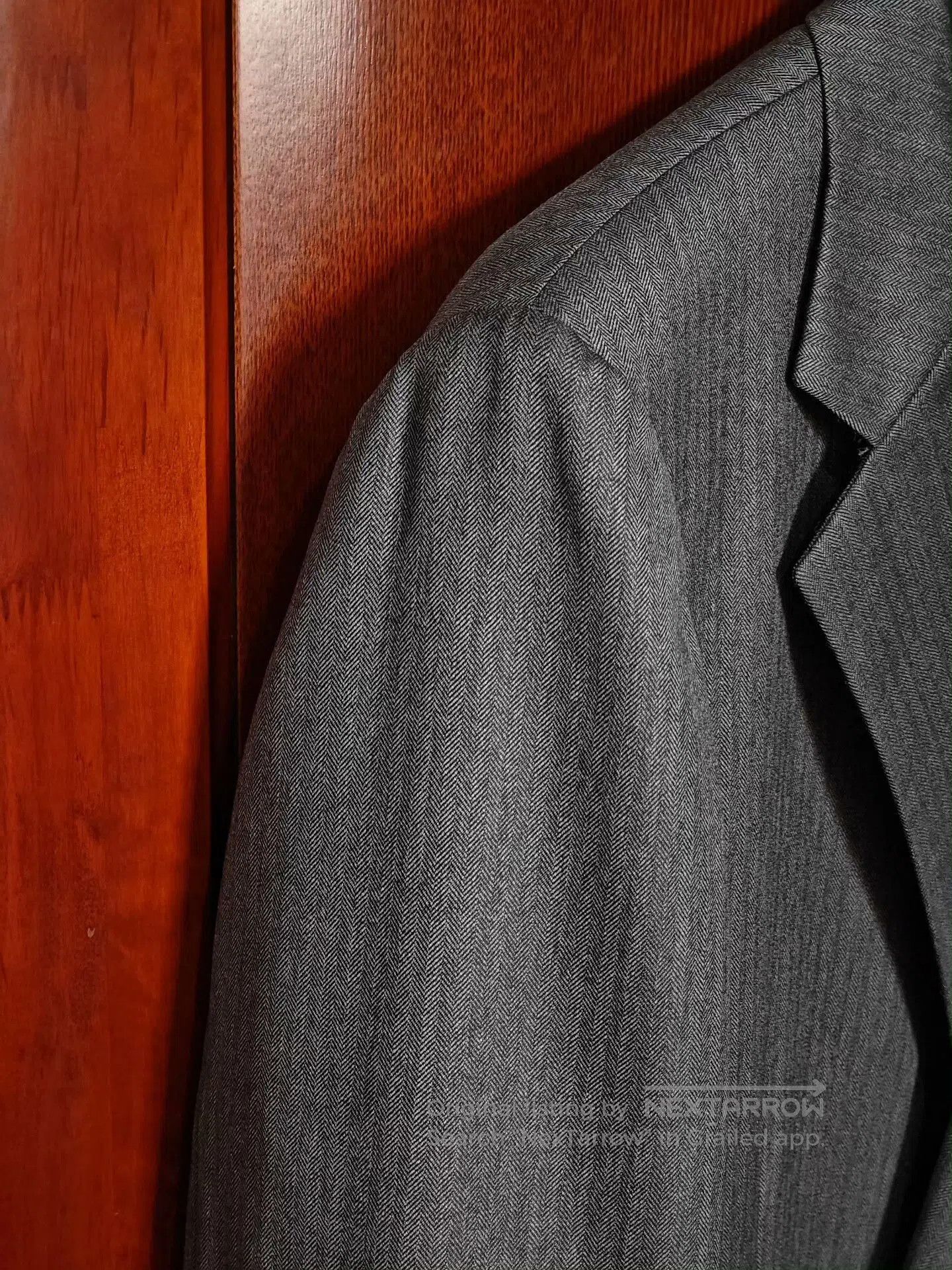 Japanese Brand Custom Gray Wool Suit by DORMEUIL. Size US XL / EU 56 / 4 - 3 Thumbnail