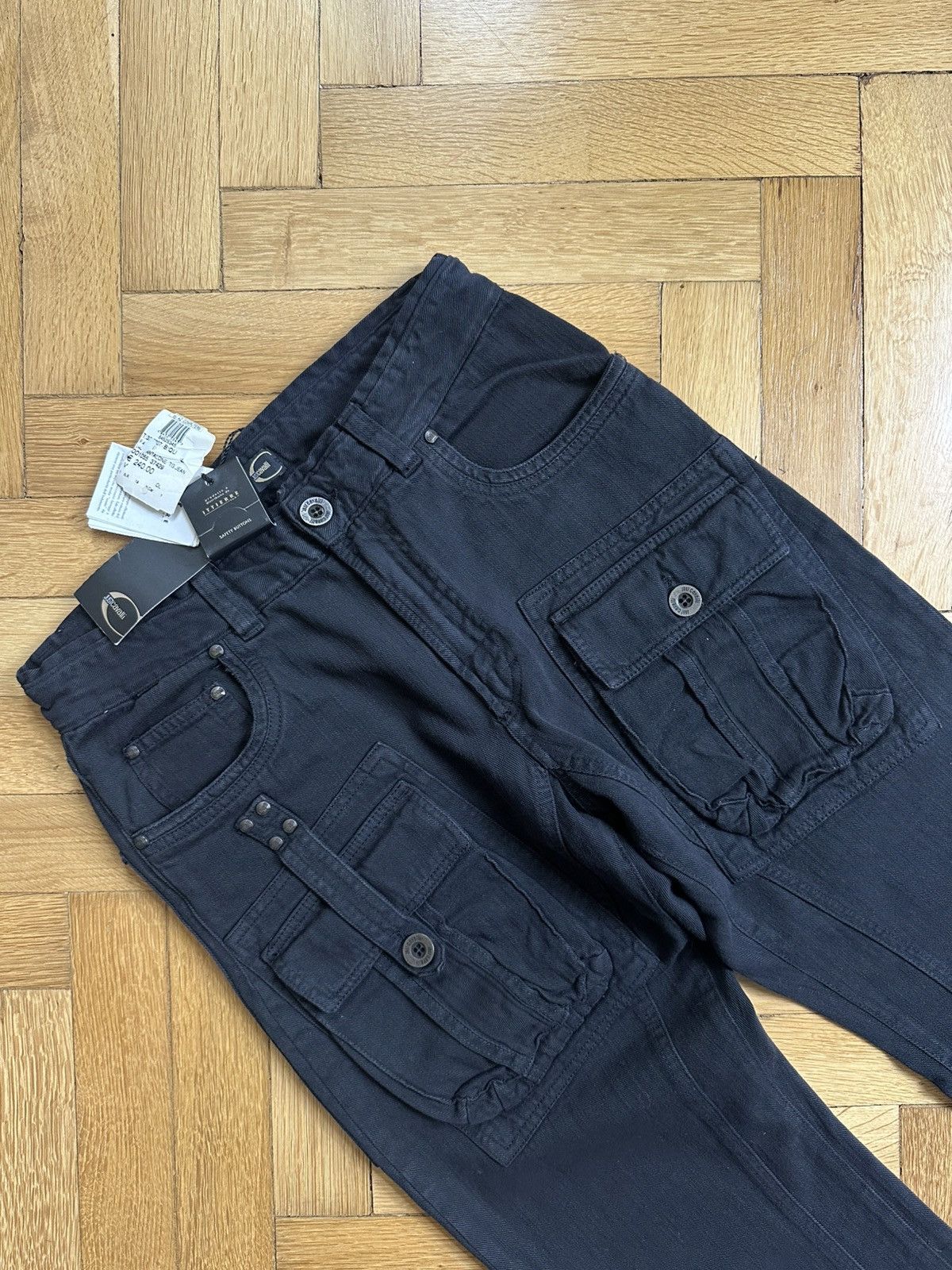 Just Cavalli Vintage 2005/06 Just Cavalli Cargo Multi Pocket Pants Size US 32 / EU 48 - 3 Thumbnail