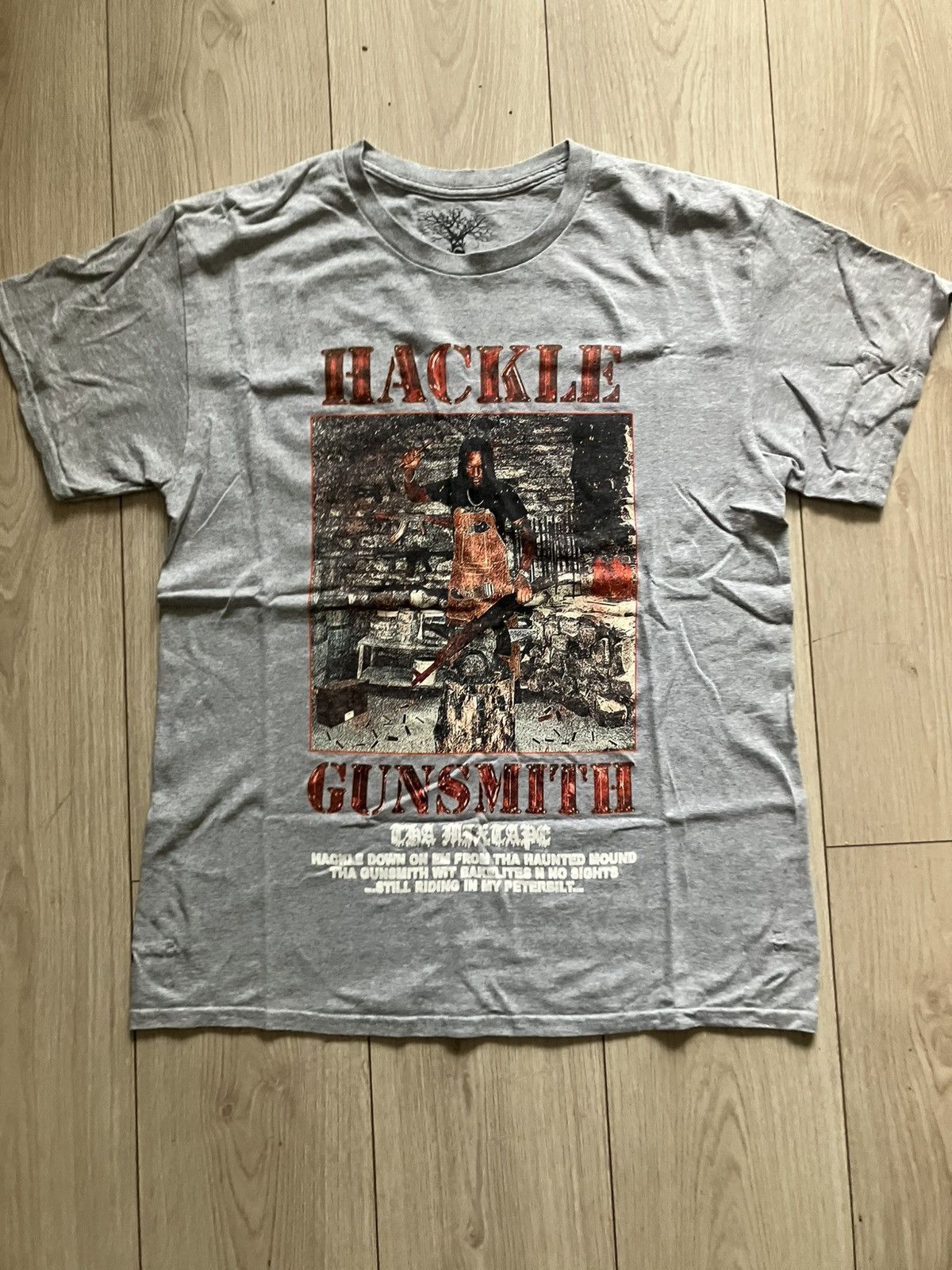 Haunted Mound Hackle Haunted Mound Gunsmith 2022 T-Shirt Grey Size US L / EU 52-54 / 3 - 1 Thumbnail