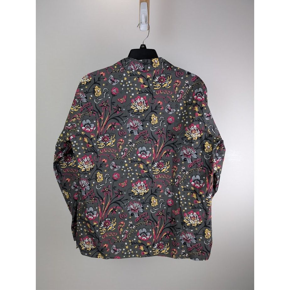 Gucci o1rshd1 Cotton Bowling Shirt in Multicolor Size US M / EU 48-50 / 2 - 15 Thumbnail