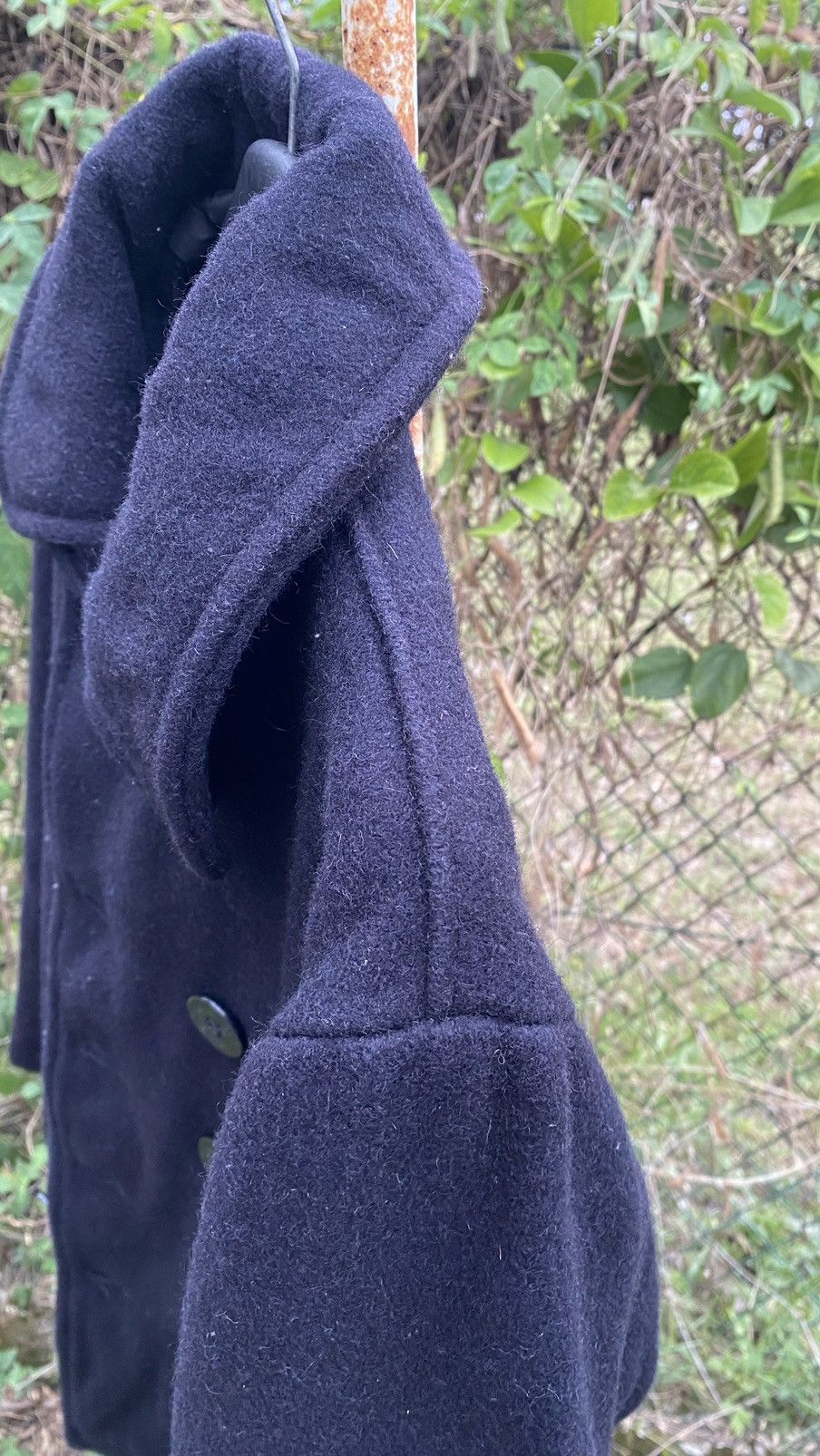 Schott Schott N.Y.C. Wool Pea Coat Jacket 740N US Navy Mens Size US XXS / EU 40 - 3 Thumbnail