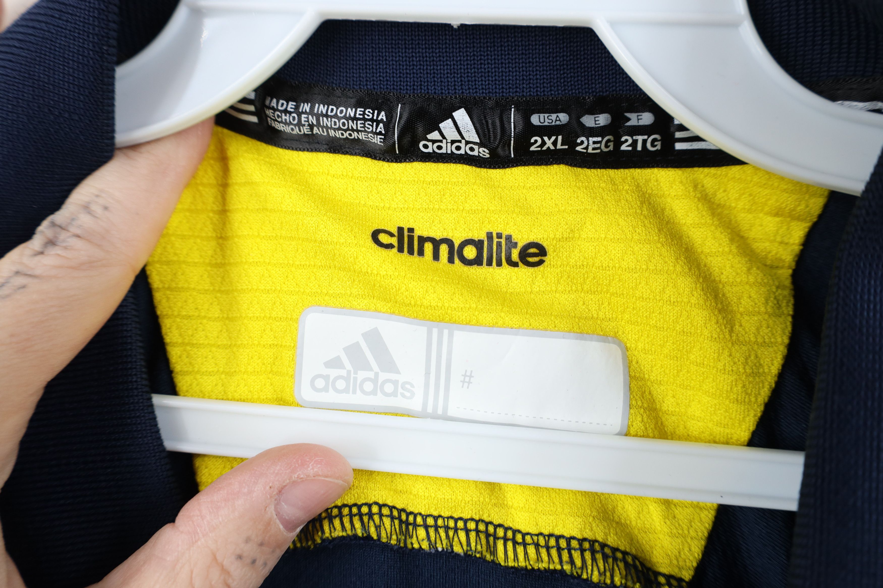Adidas Adidas University of Michigan Football Polo Shirt Blue Size US XXL / EU 58 / 5 - 10 Thumbnail