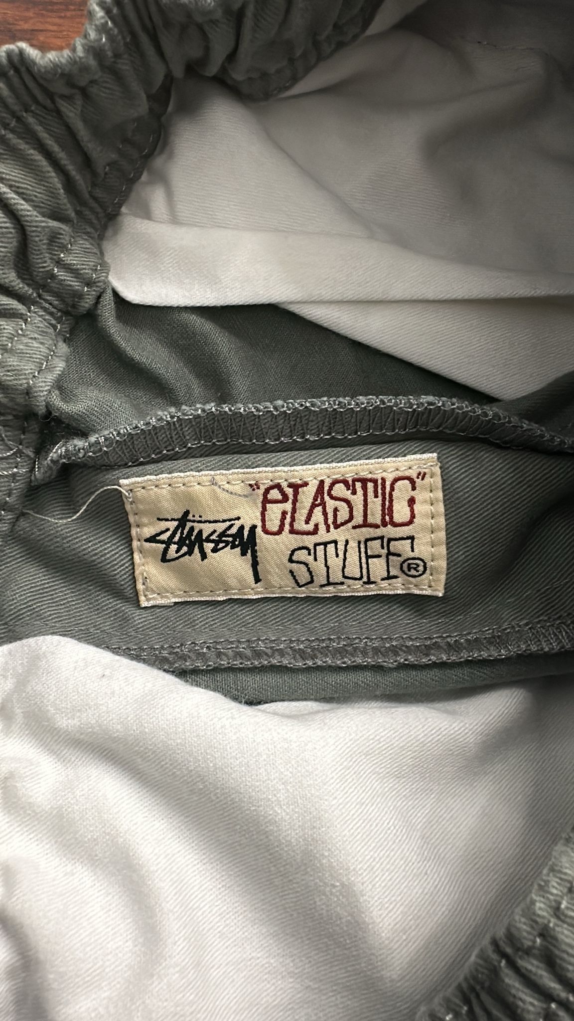 Stussy × Vintage Stüssy Brushed Beach Pant Sage Size XSmall Size US 28 / EU 44 - 6 Thumbnail